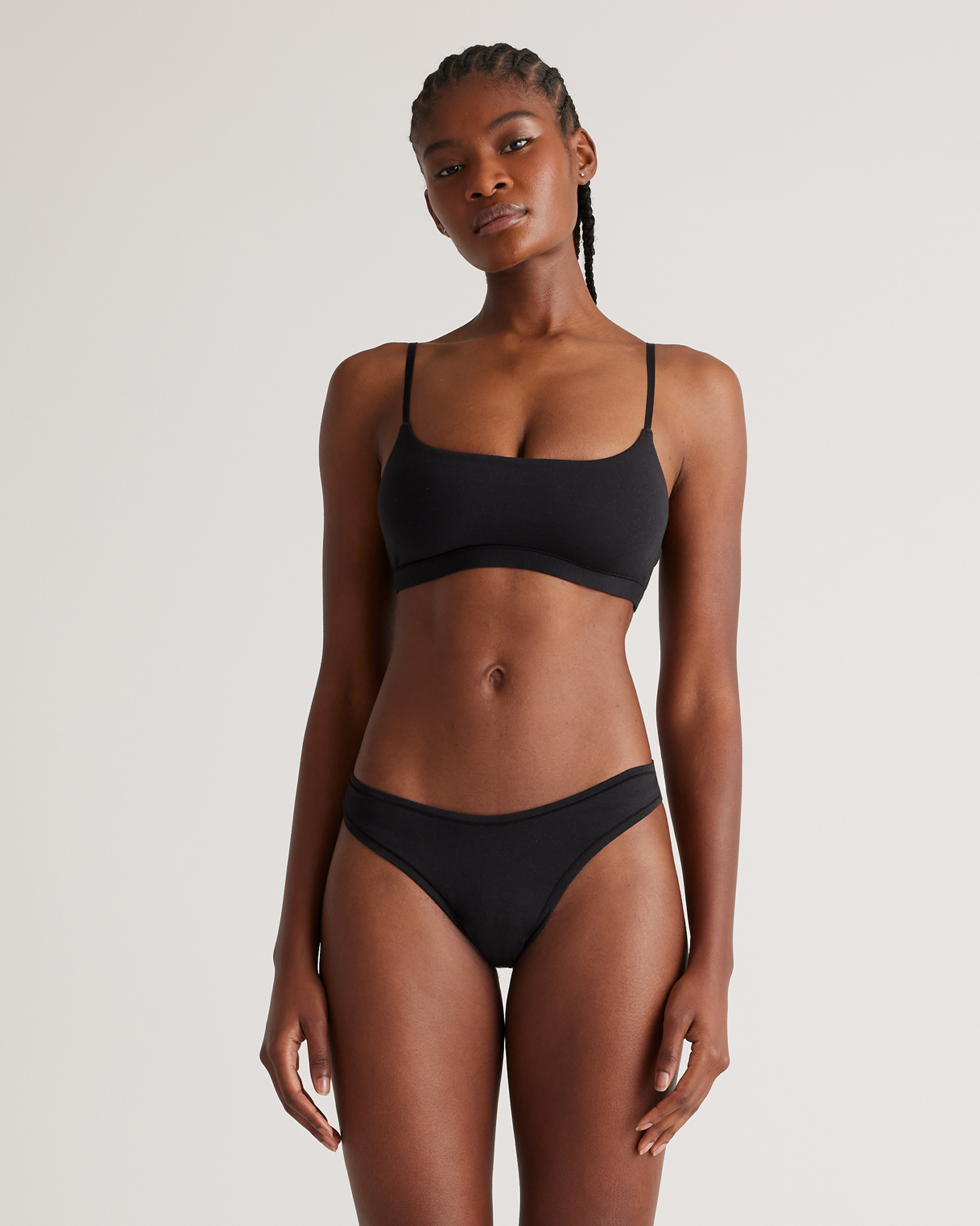 Organic Cotton Scoop Bralette (2-pack)