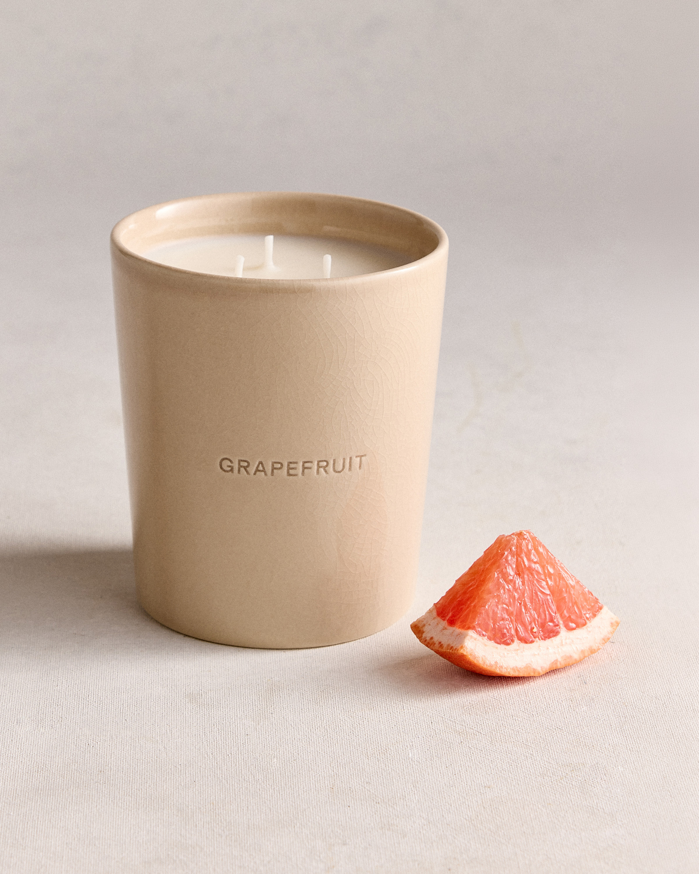 Grapefruit 3-Wick Luxury Candle