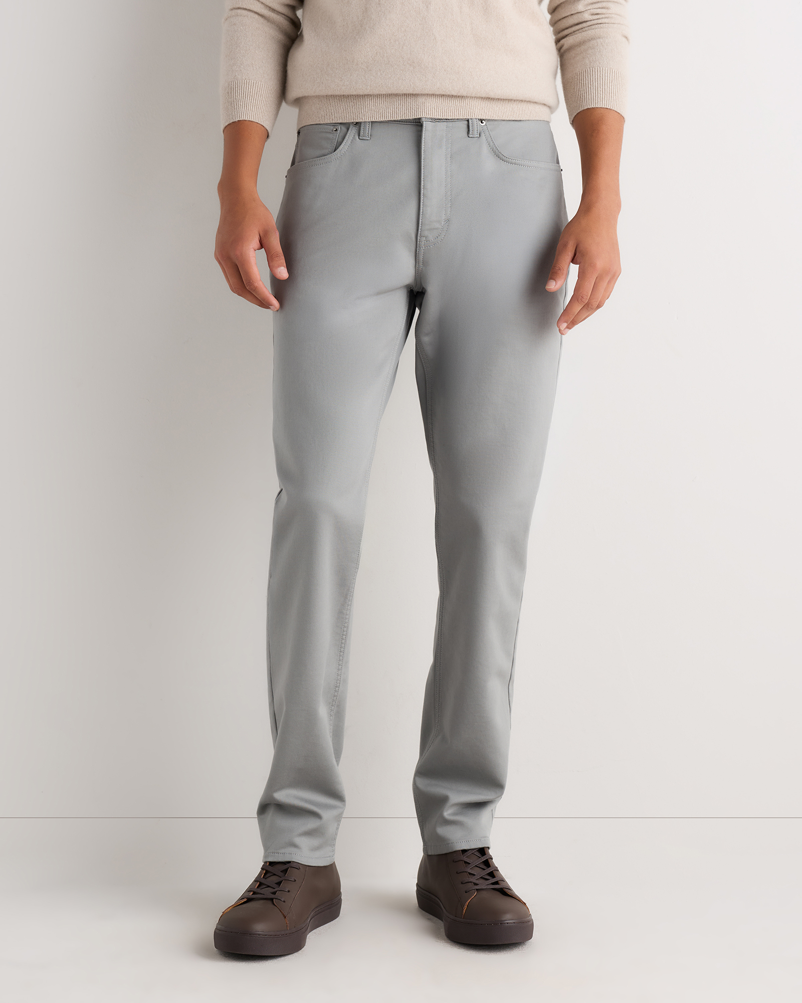 Comfort Stretch Traveler 5-Pocket Pants - Athletic Tapered