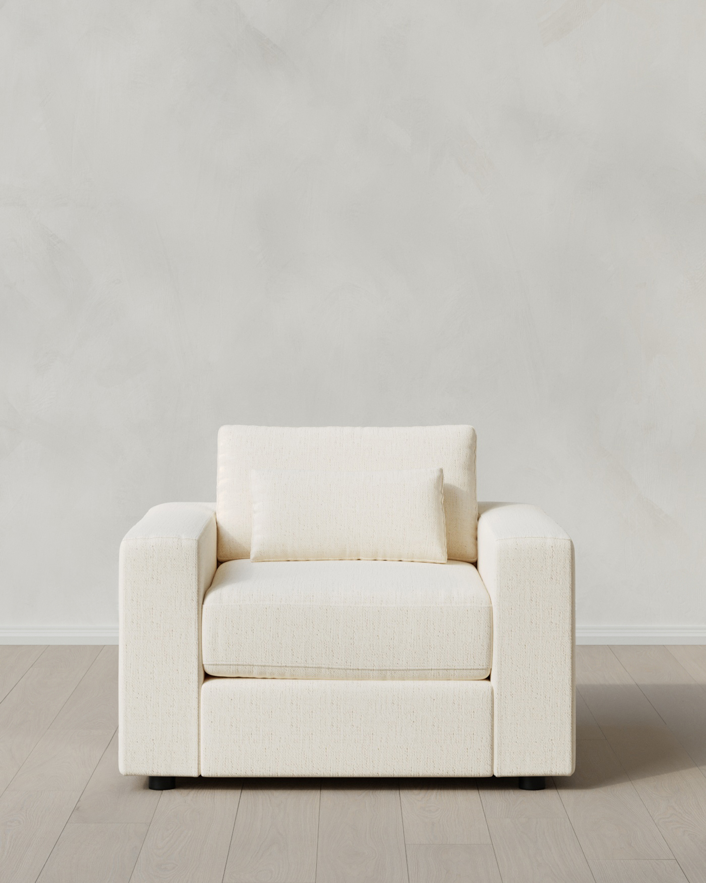 Ashford Deep Seat Chair and a Half in Performance Chenille Linen Blend