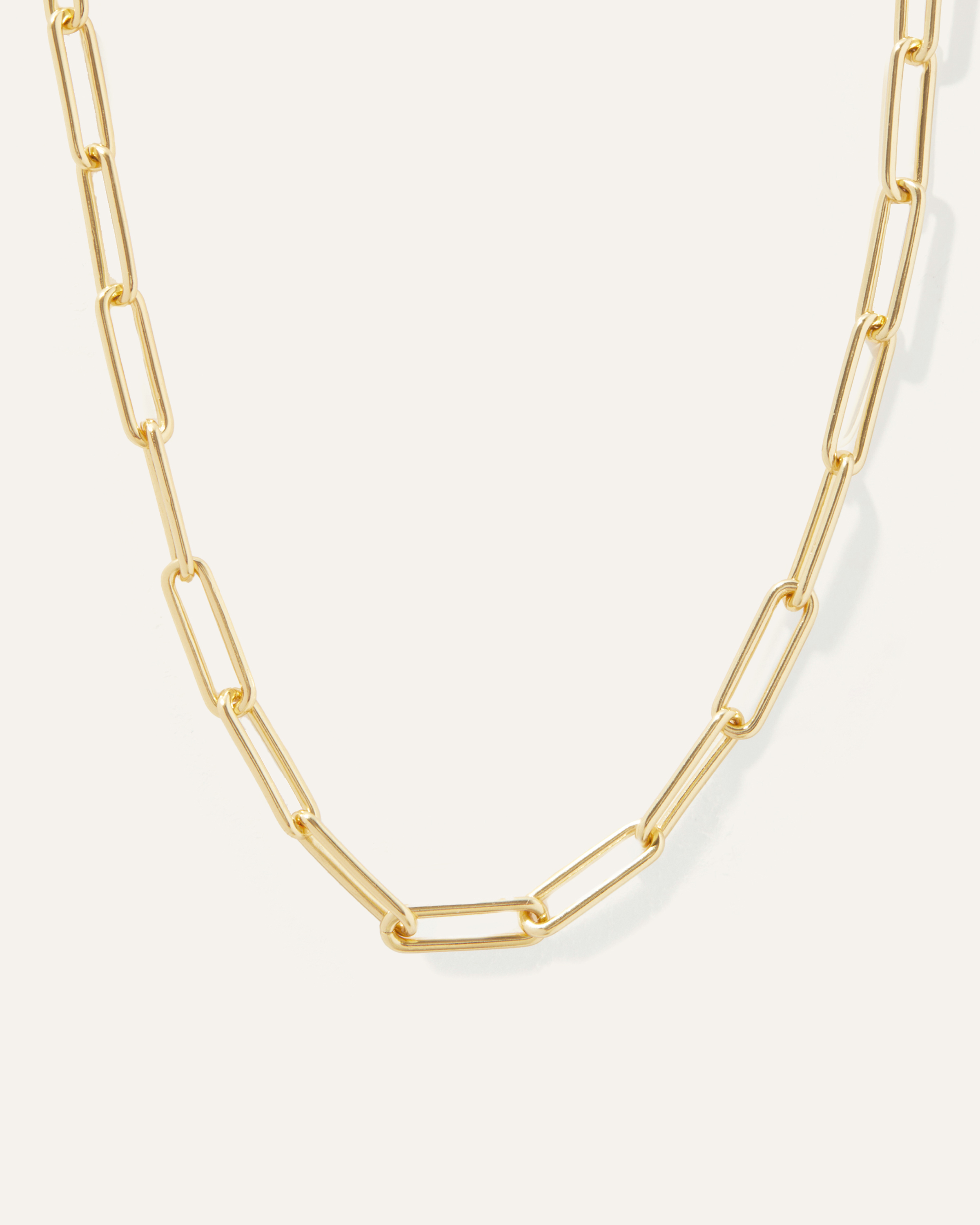 Bold Paperclip Chain Necklace