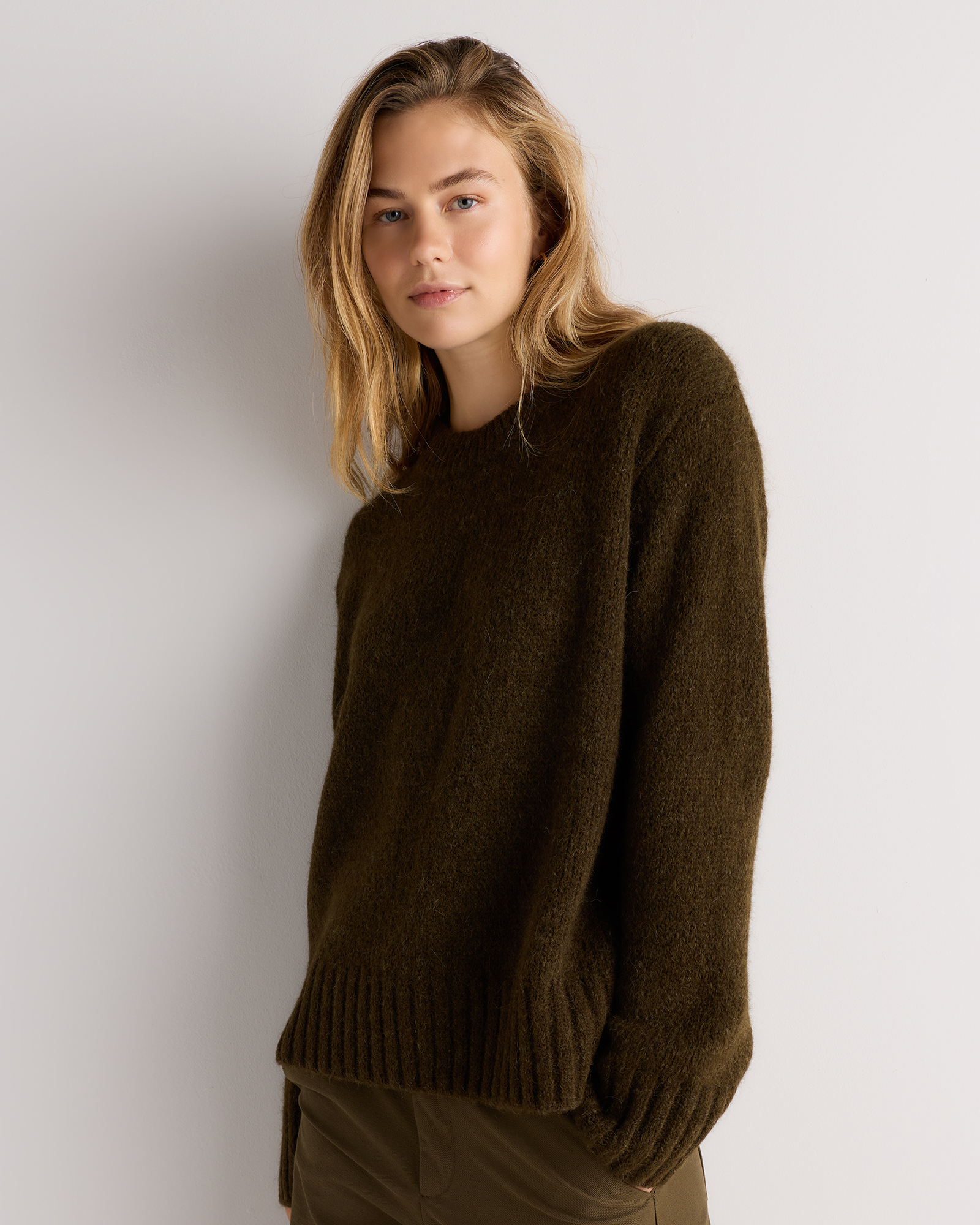Lofty Baby Alpaca Oversized Crew
