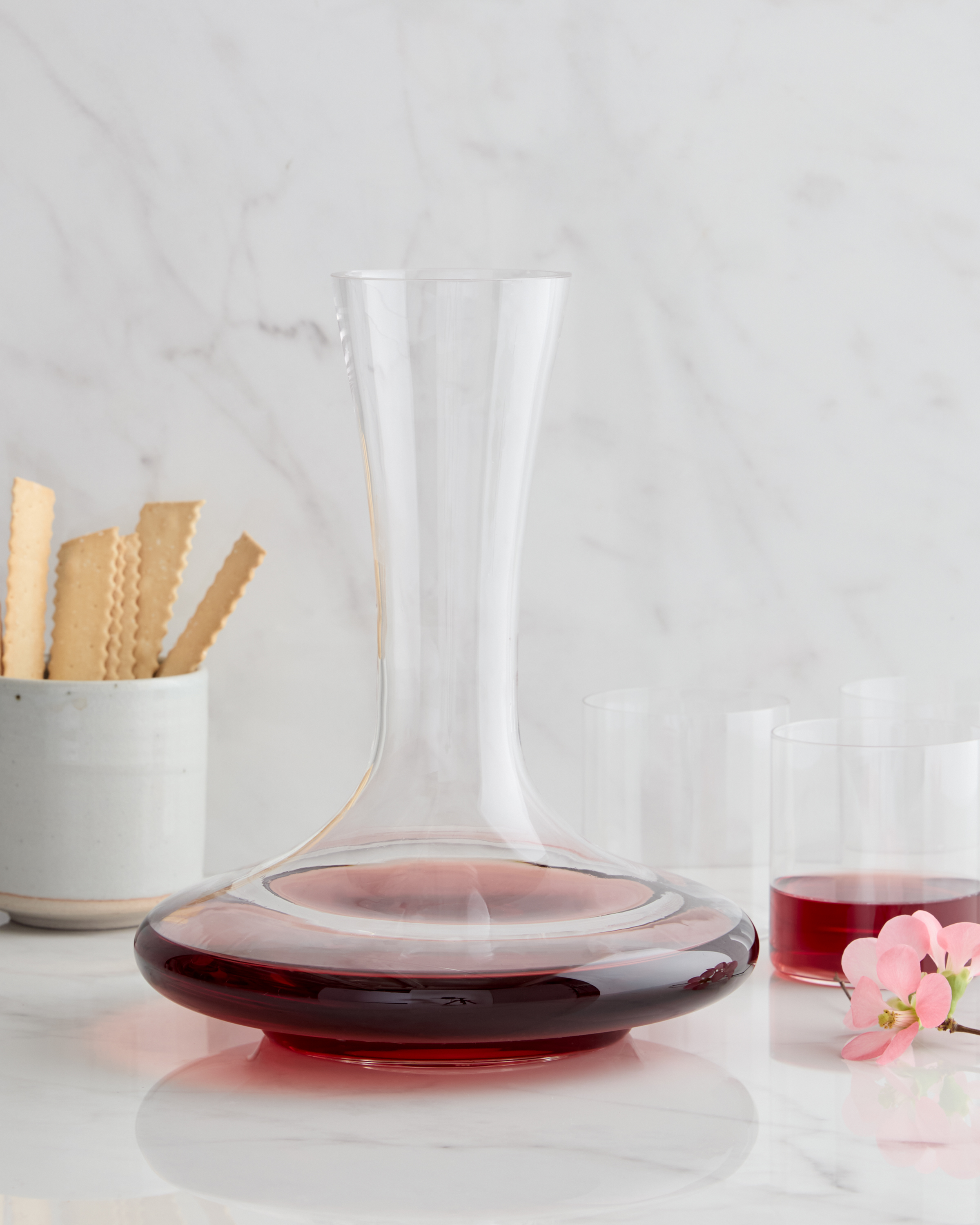 Mouth Blown Wine Decanter