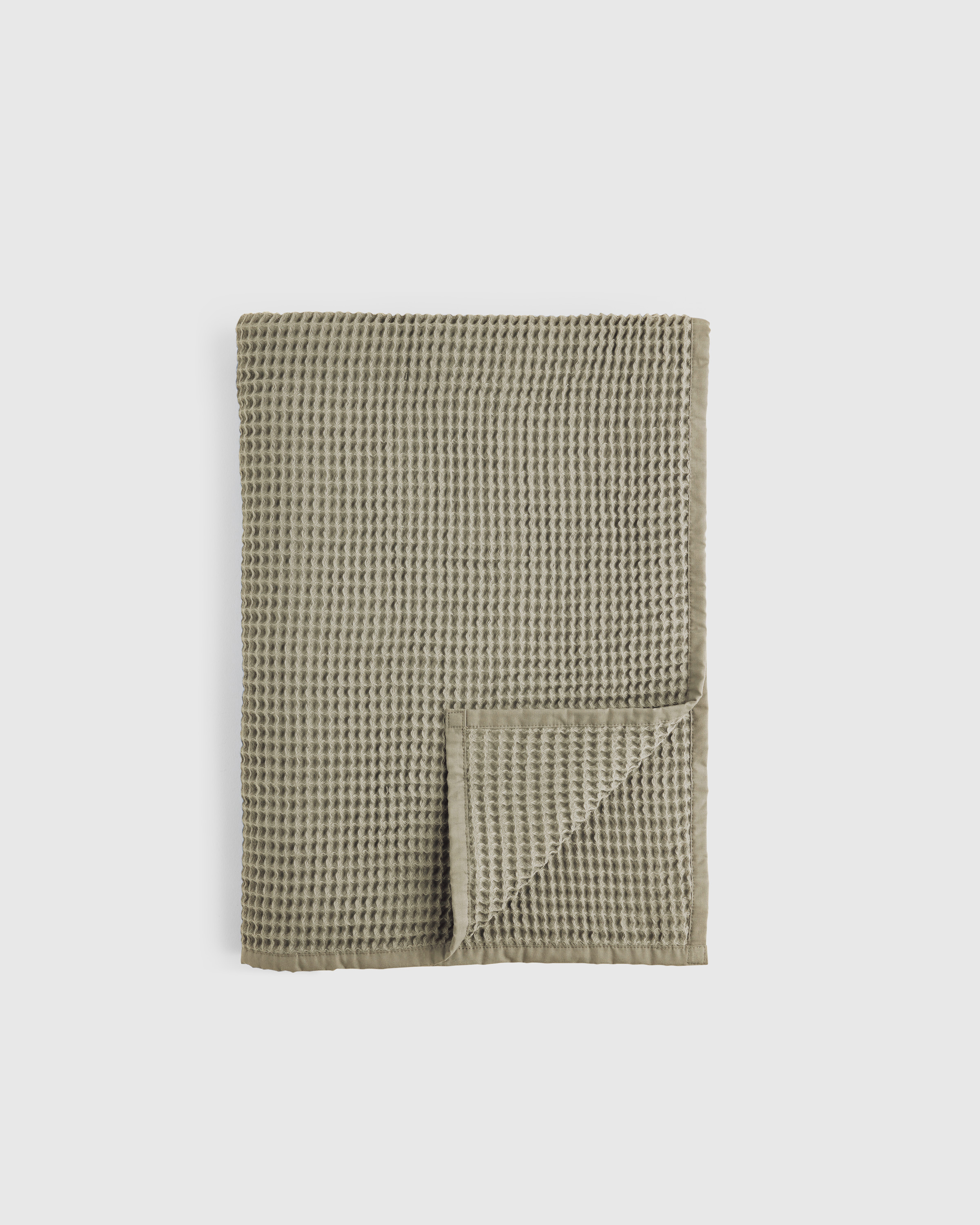 Organic Waffle Throw