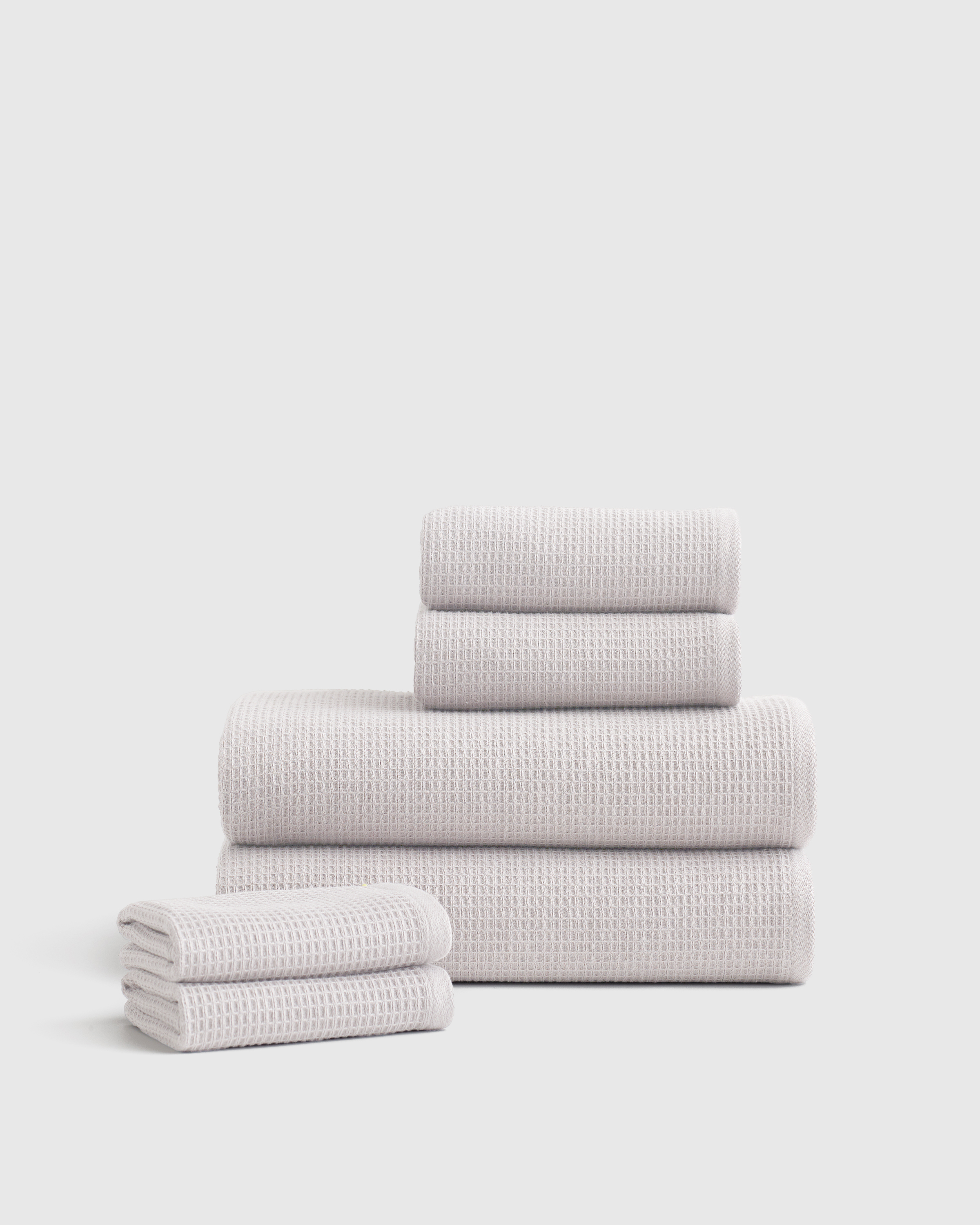 Turkish Waffle Terry Bath Towel Bundle