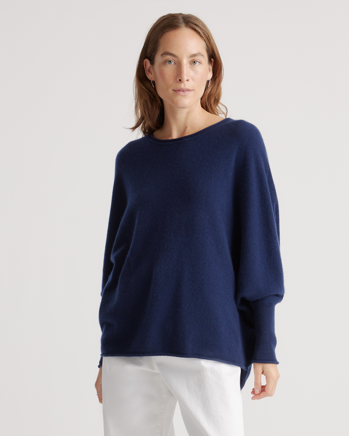 Mongolian Spring Cashmere Batwing Sweater