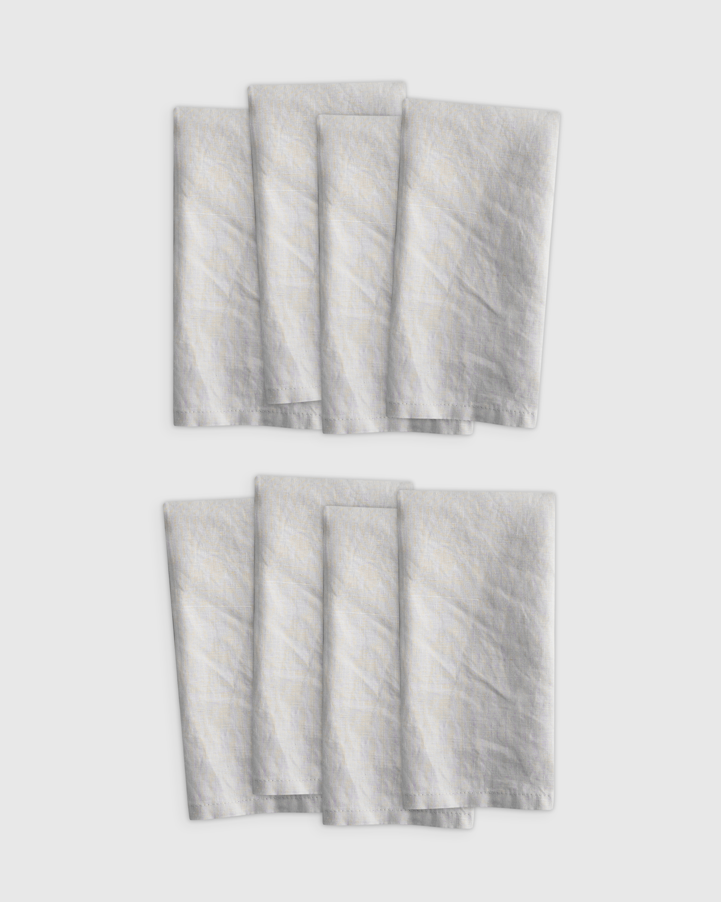 European Linen Napkins, Set of 8