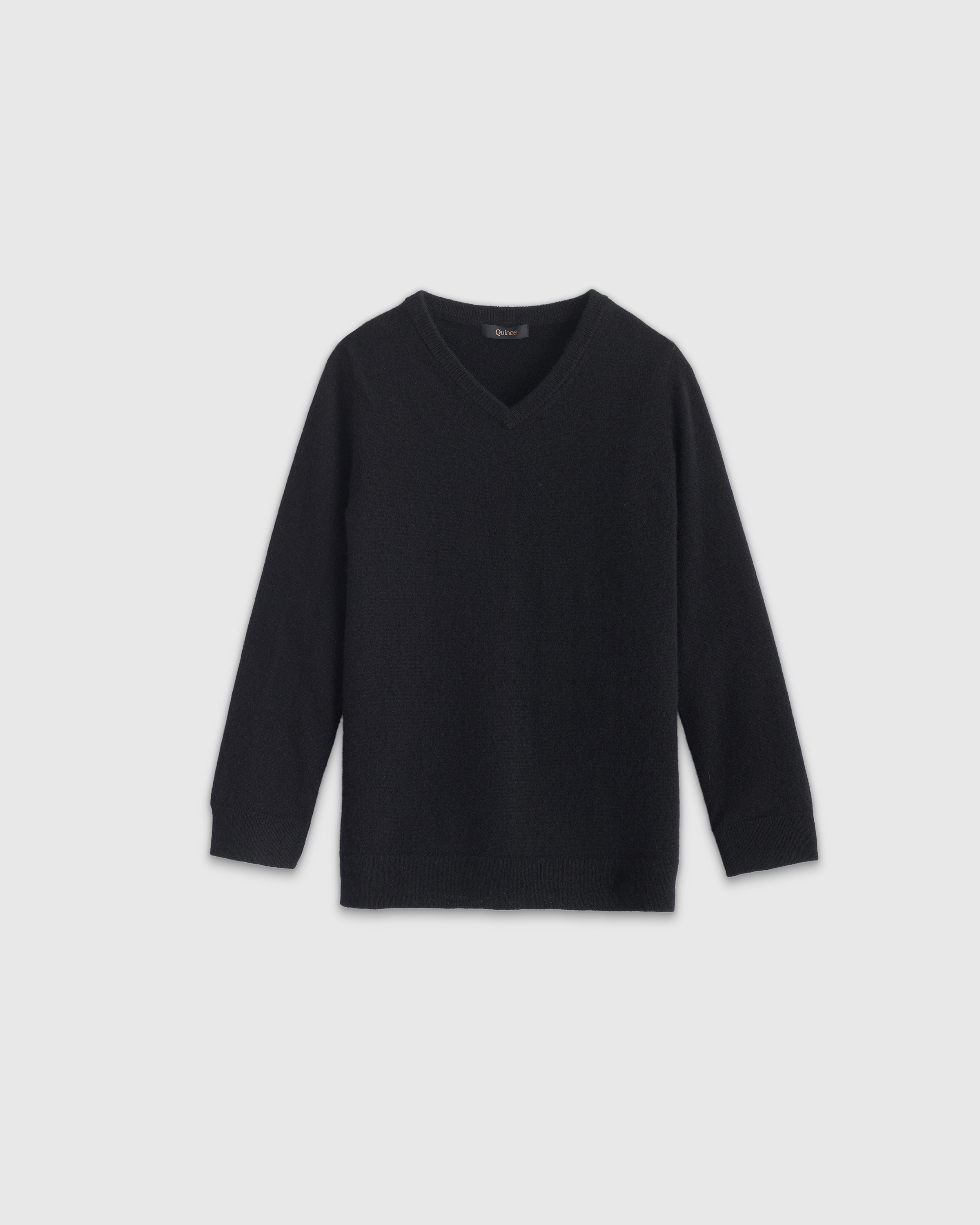 Washable Cashmere V-Neck Sweater
