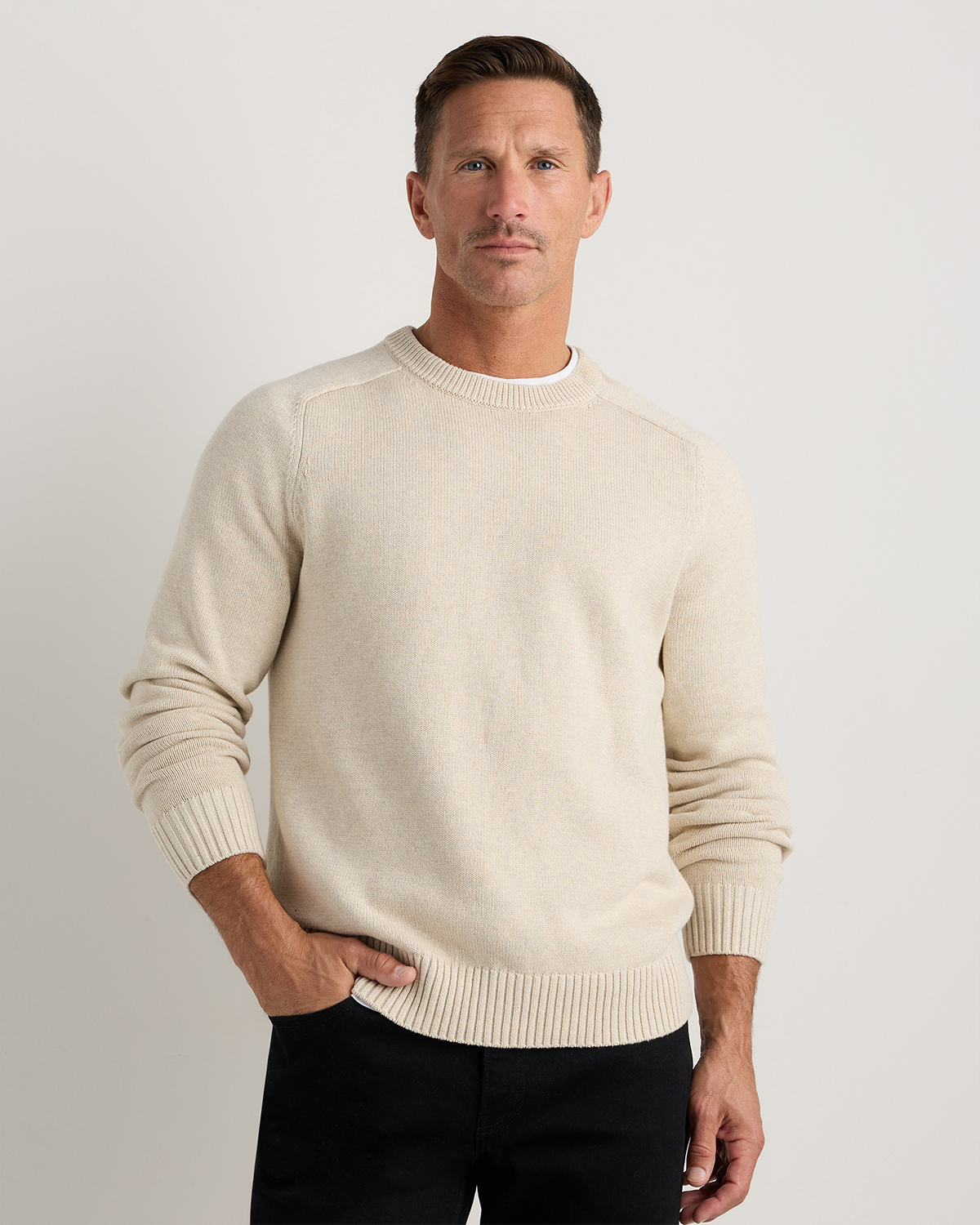 100% Organic Cotton Crewneck Sweater