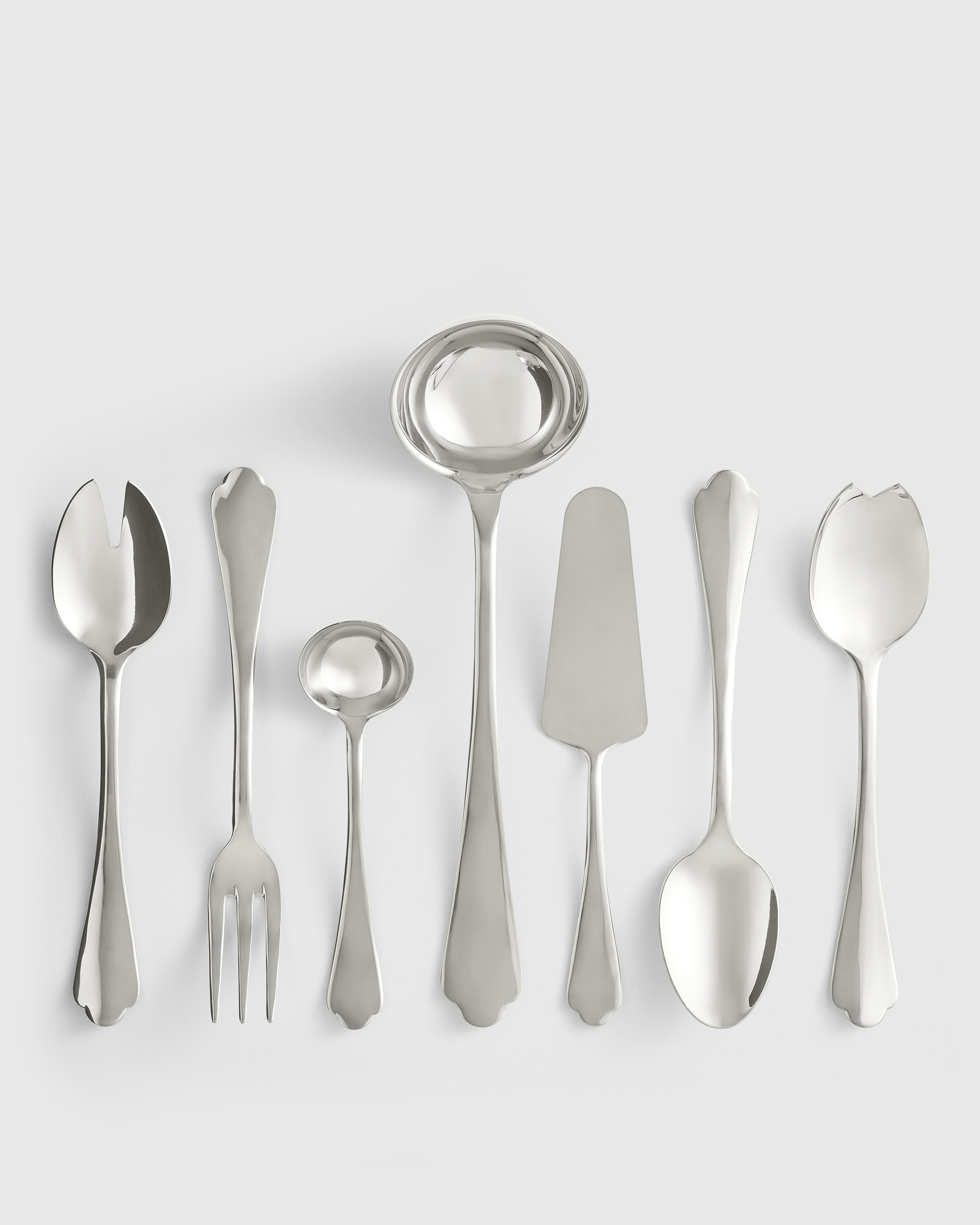Dolce Vita 7-Pc Serving Utensil Set by Mepra