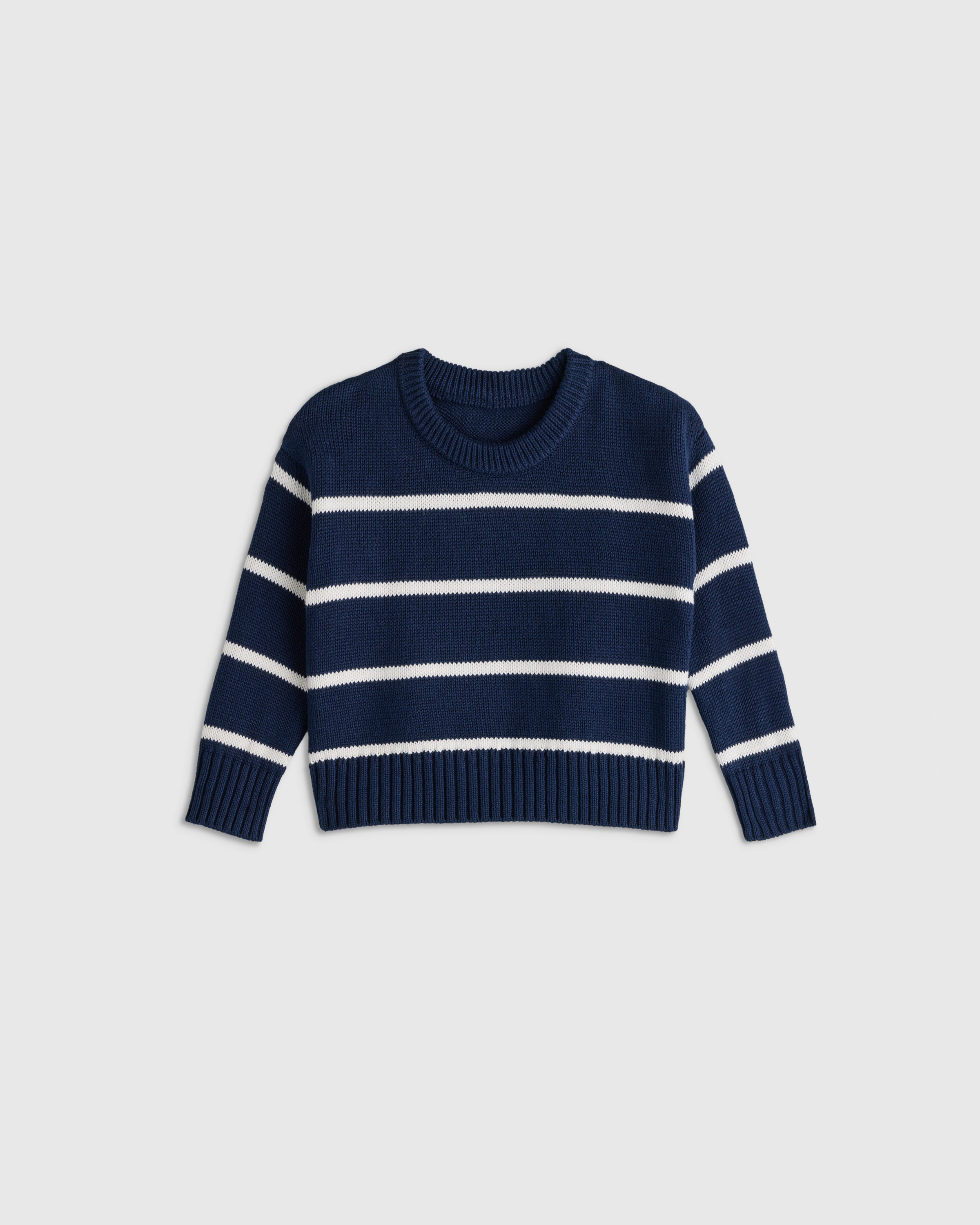 100% Organic Cotton Crewneck Sweater