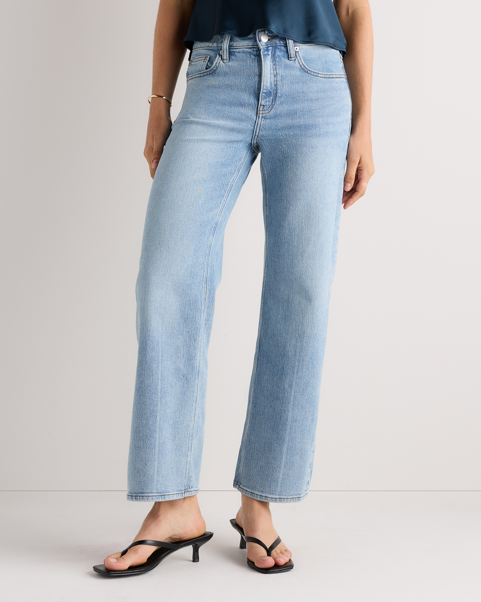 Bella Stretch Relaxed Straight Jeans