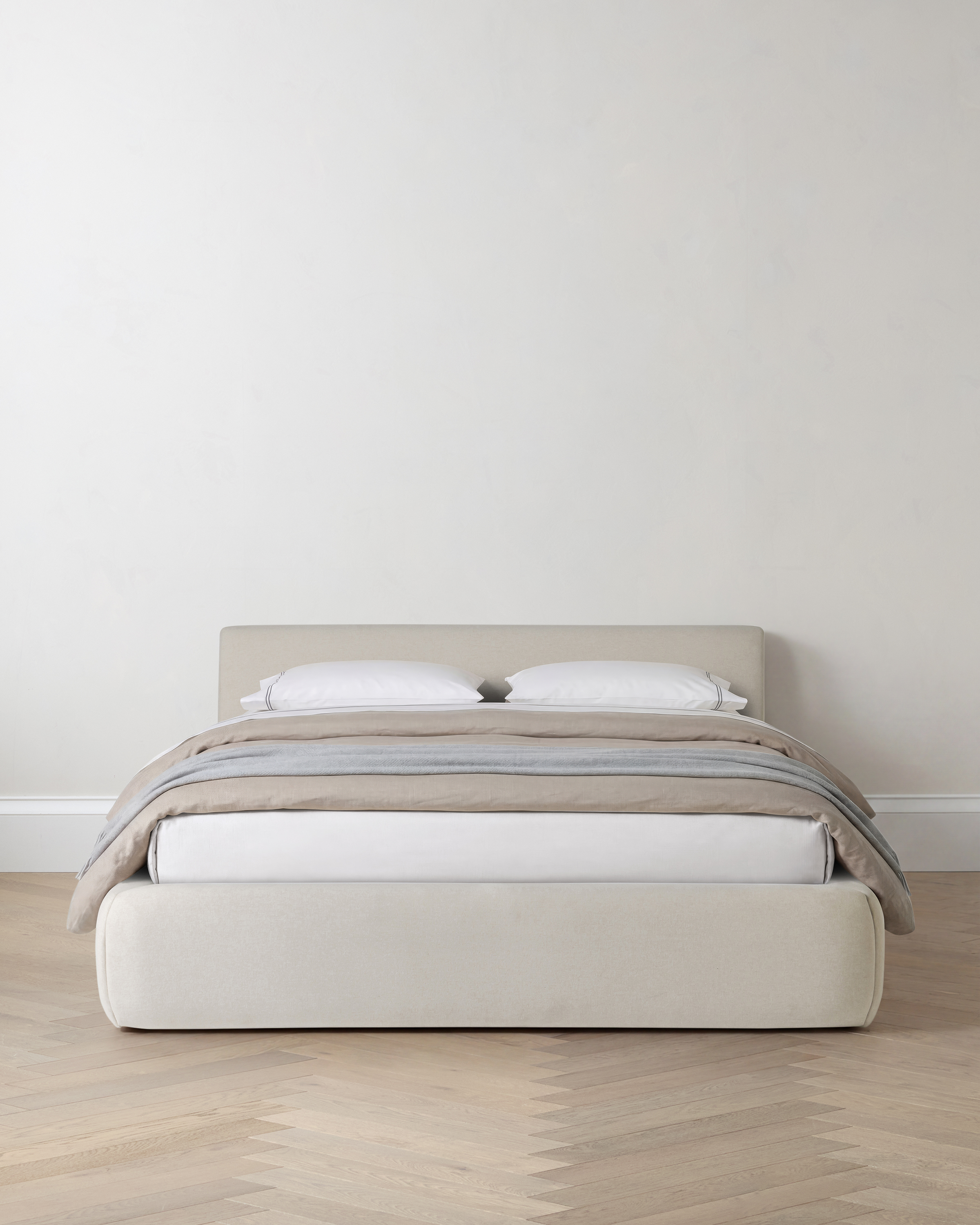 Plush Low Profile Platform Bed