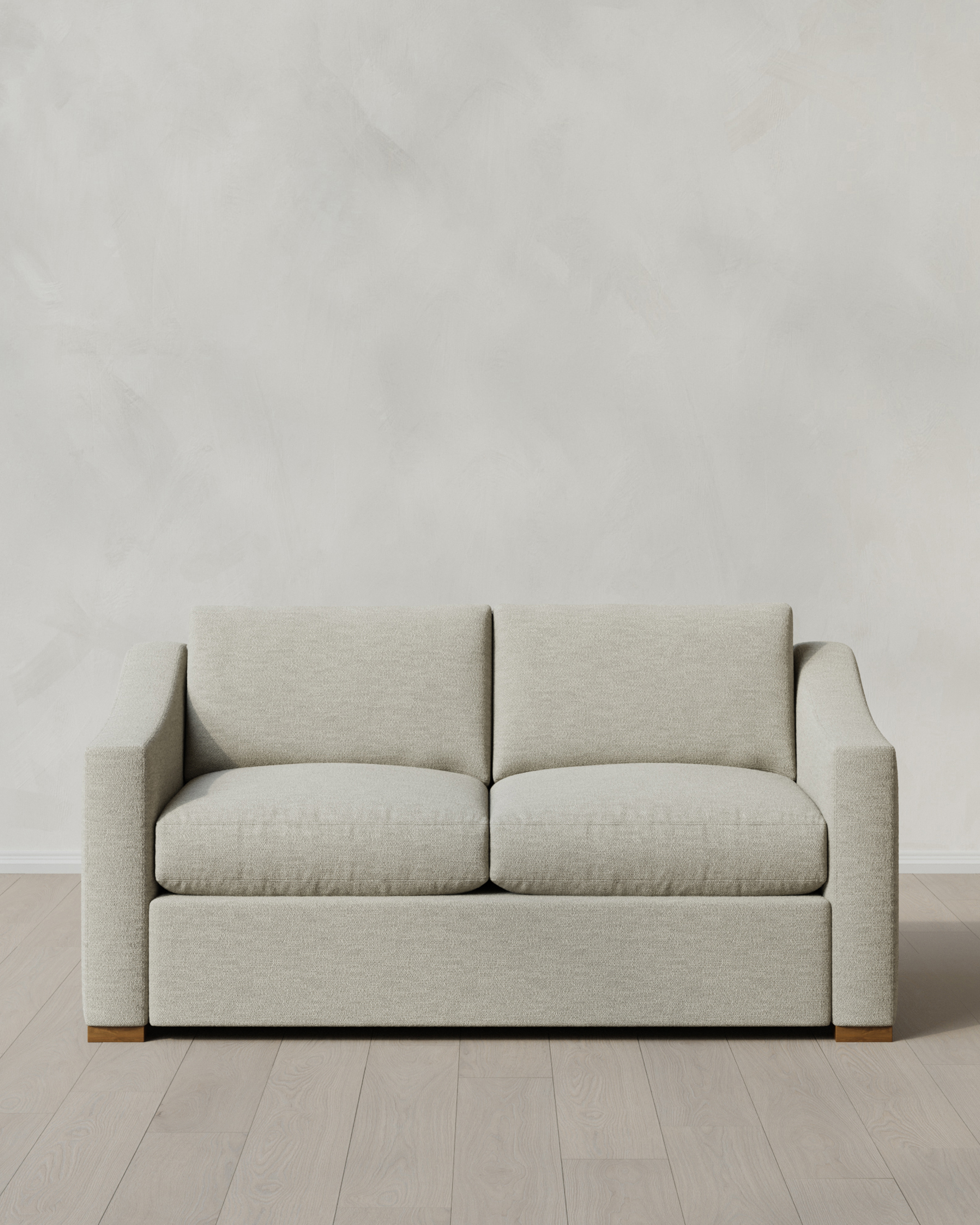 Hollis Slope Arm Sofa in Performance Basketweave
