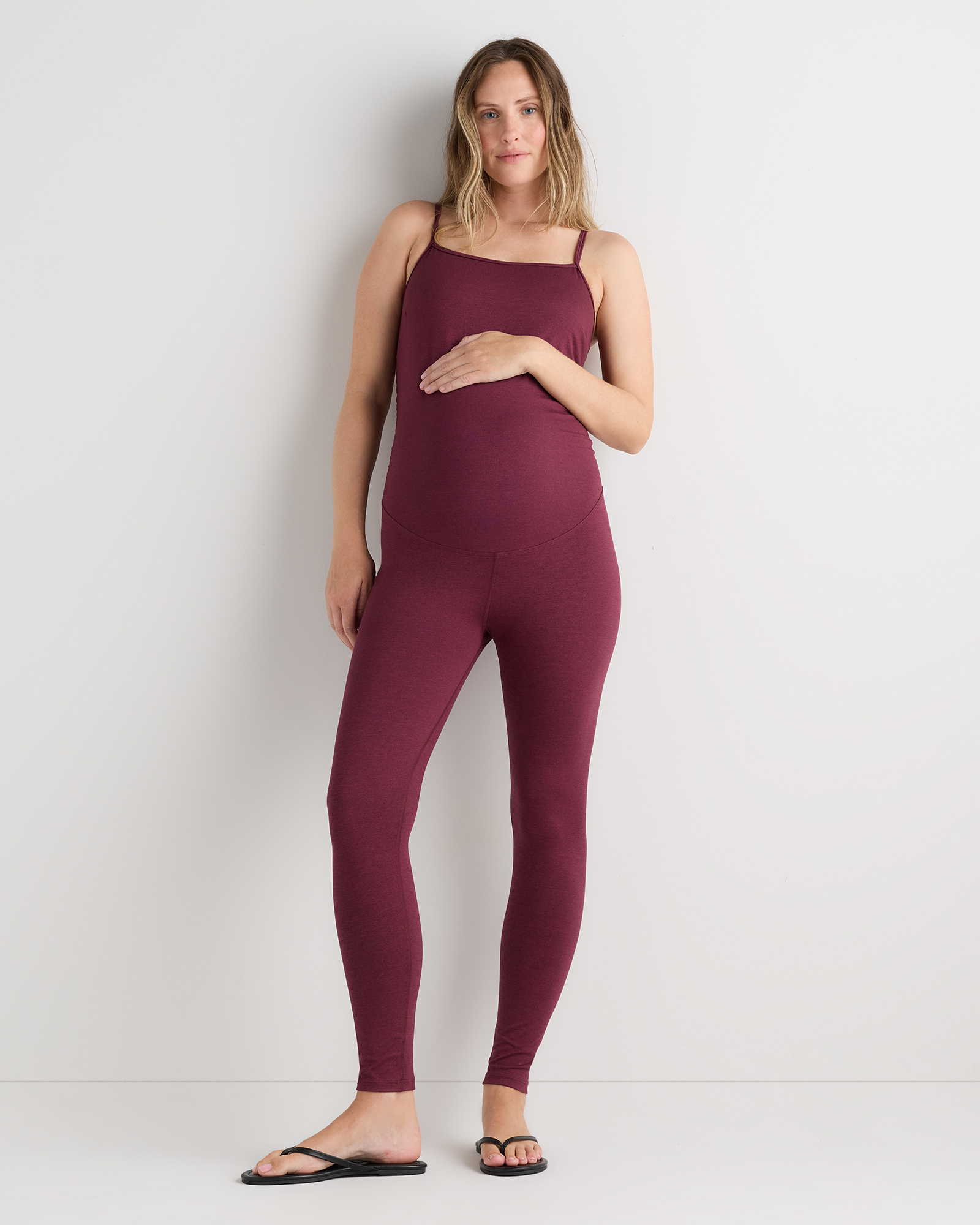 Ultra-Soft Maternity Jumpsuit
