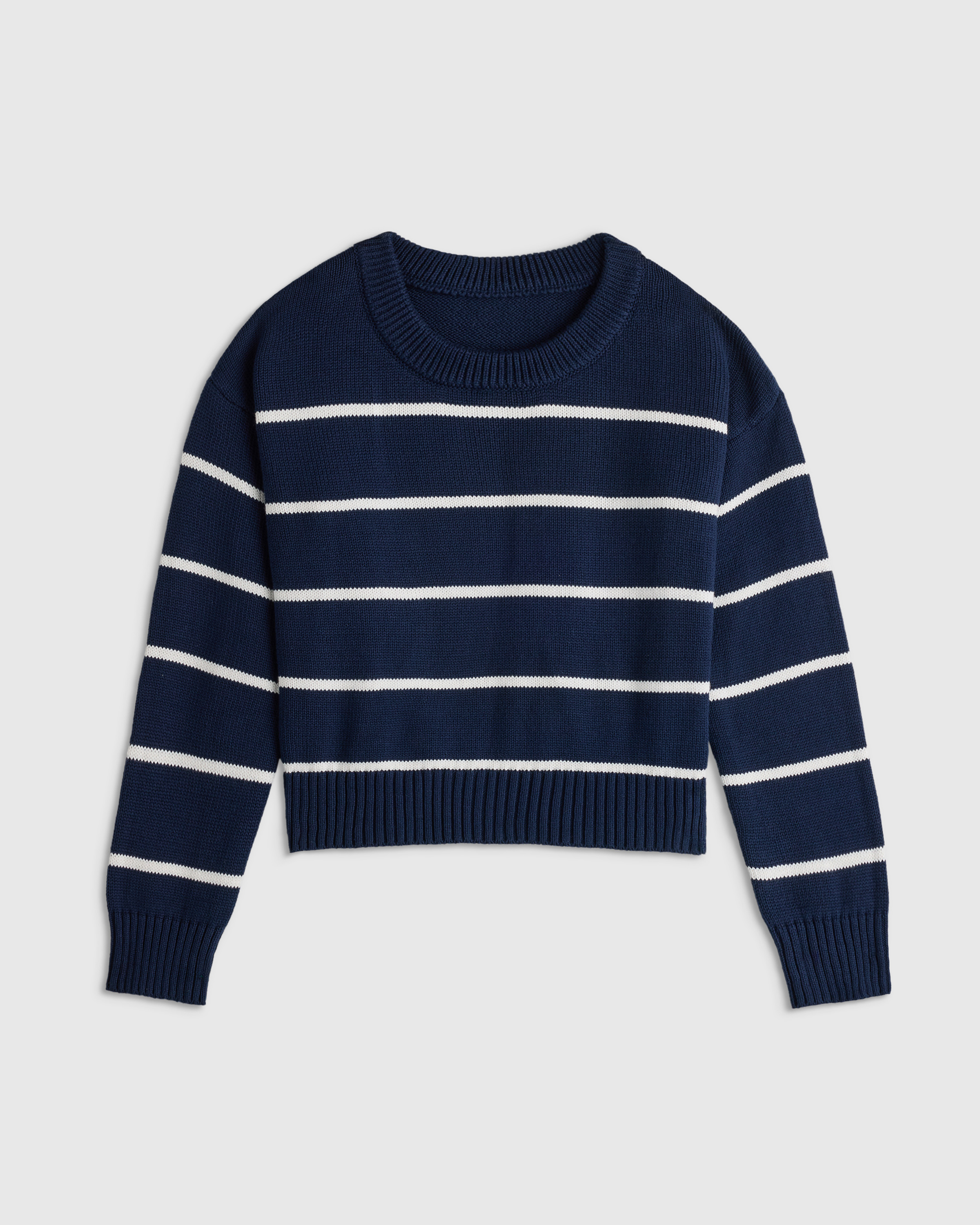 100% Organic Cotton Crewneck Sweater