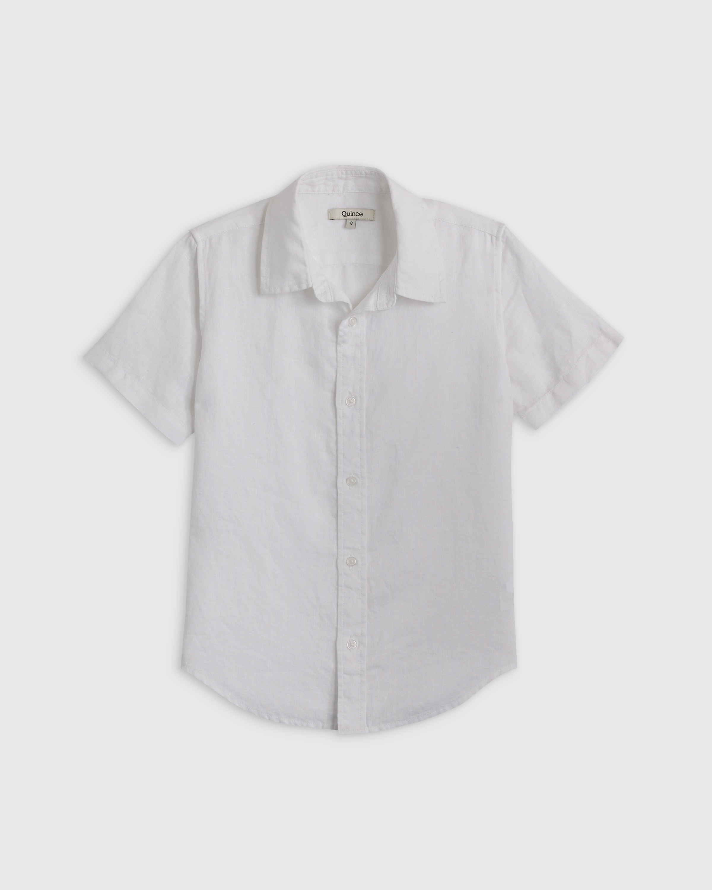 100% European Linen Short Sleeve Shirt