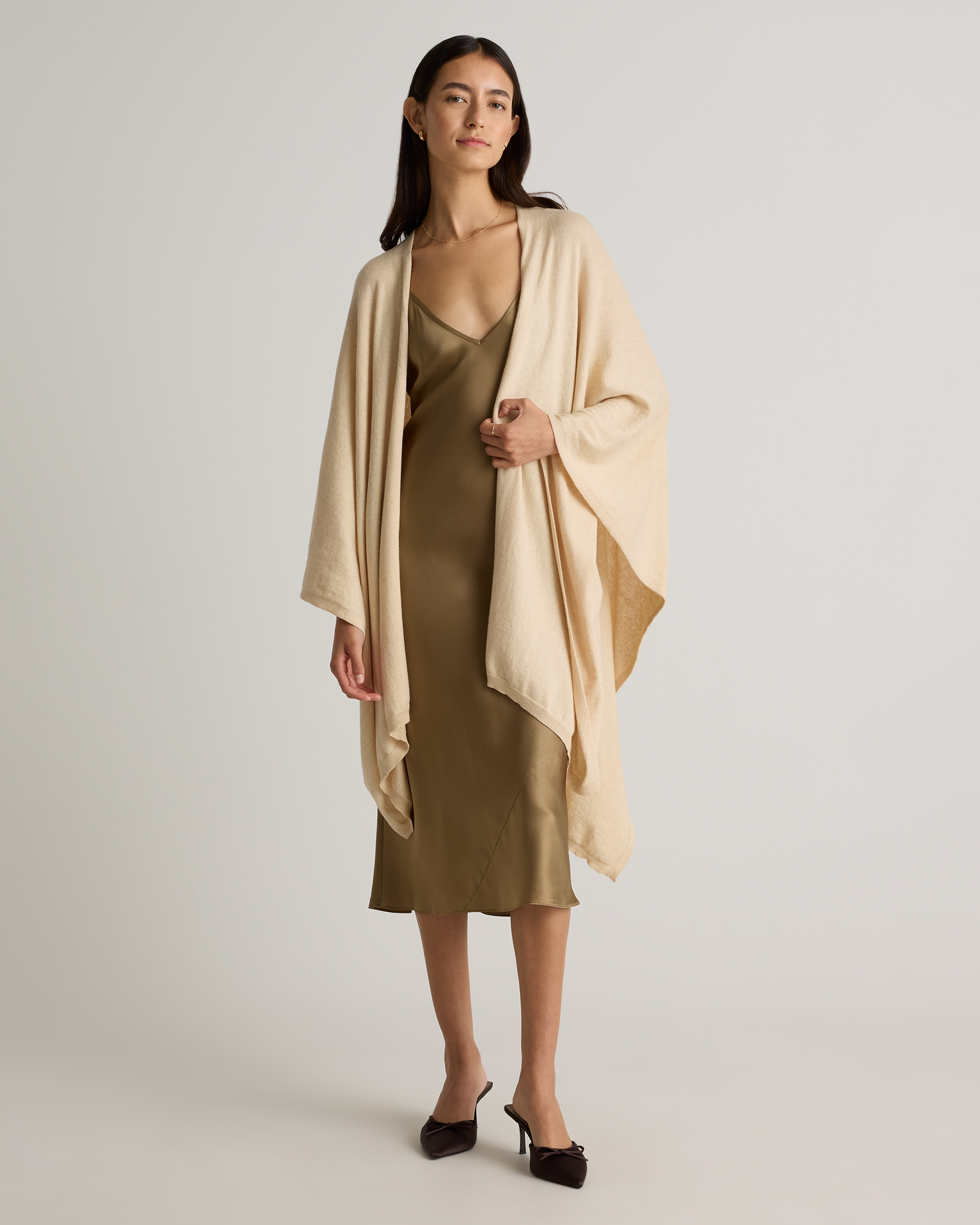 Cotton Cashmere Ruana