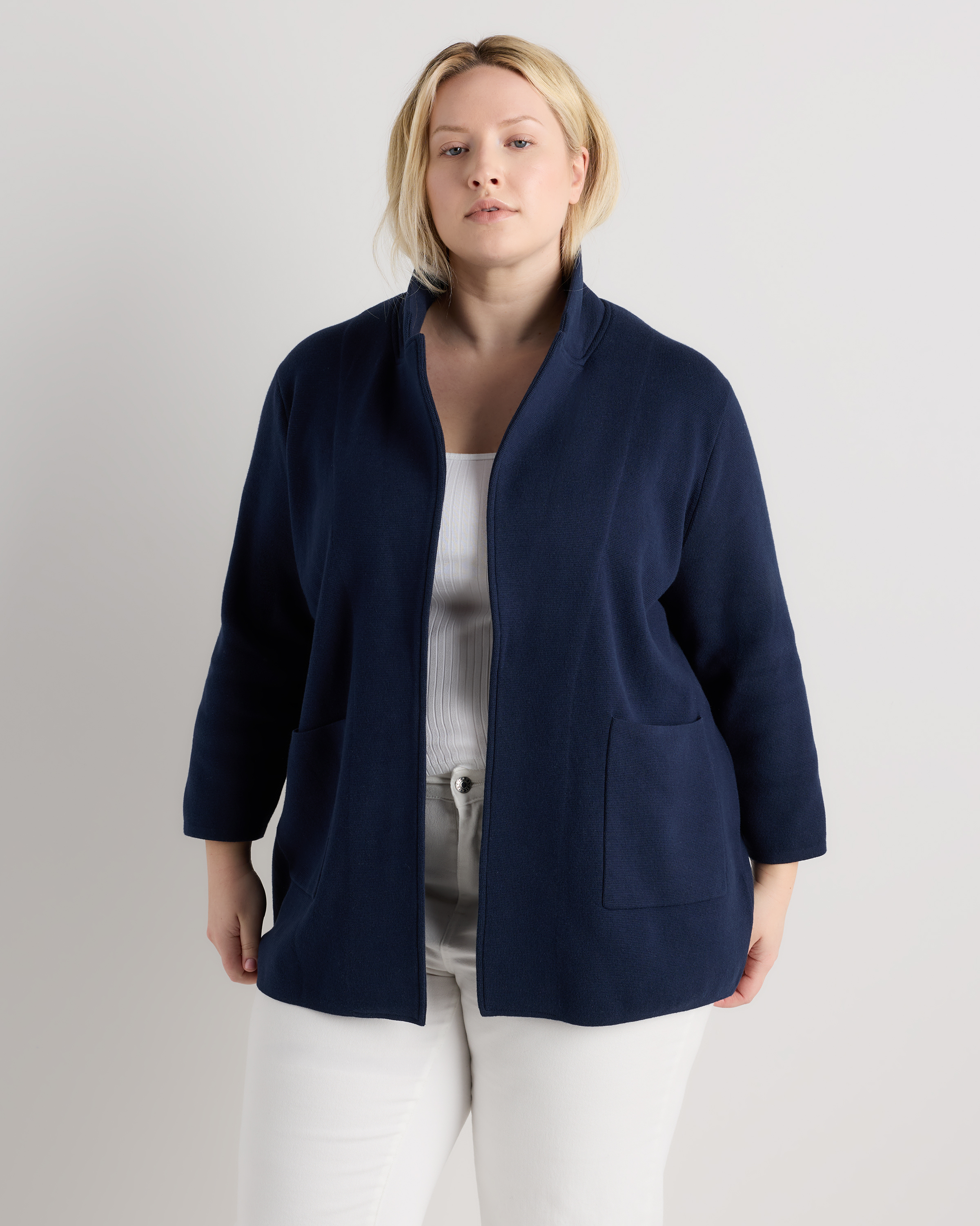 100% Organic Cotton Knit Blazer