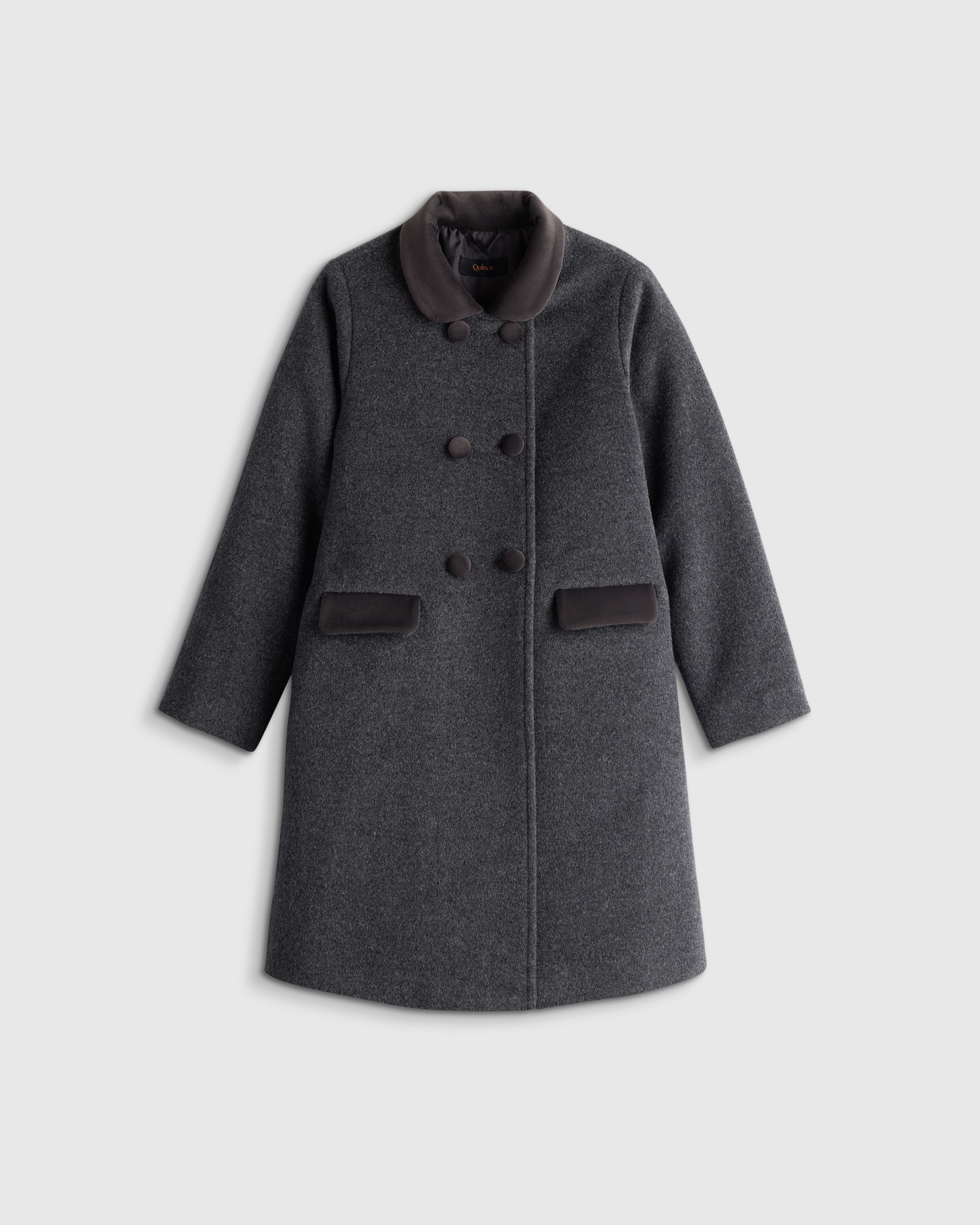 Girls Wool Cashmere Coat