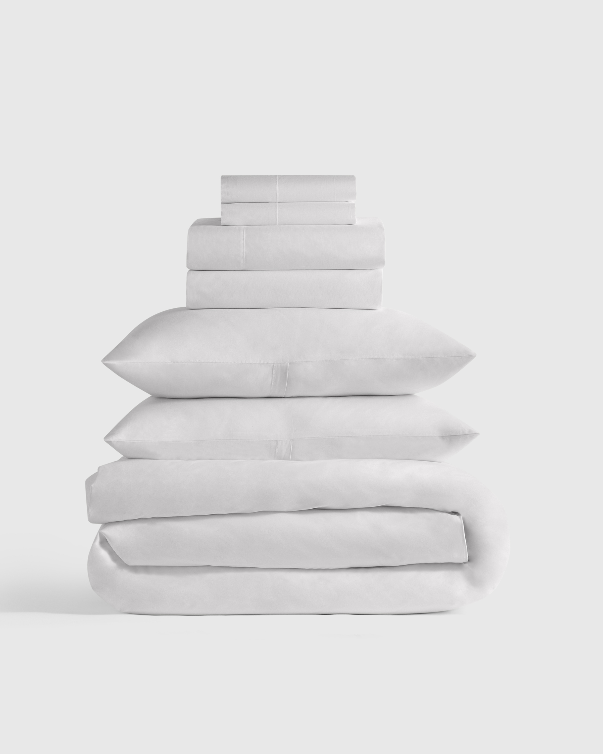 Organic Crisp Percale Deluxe Bedding Bundle