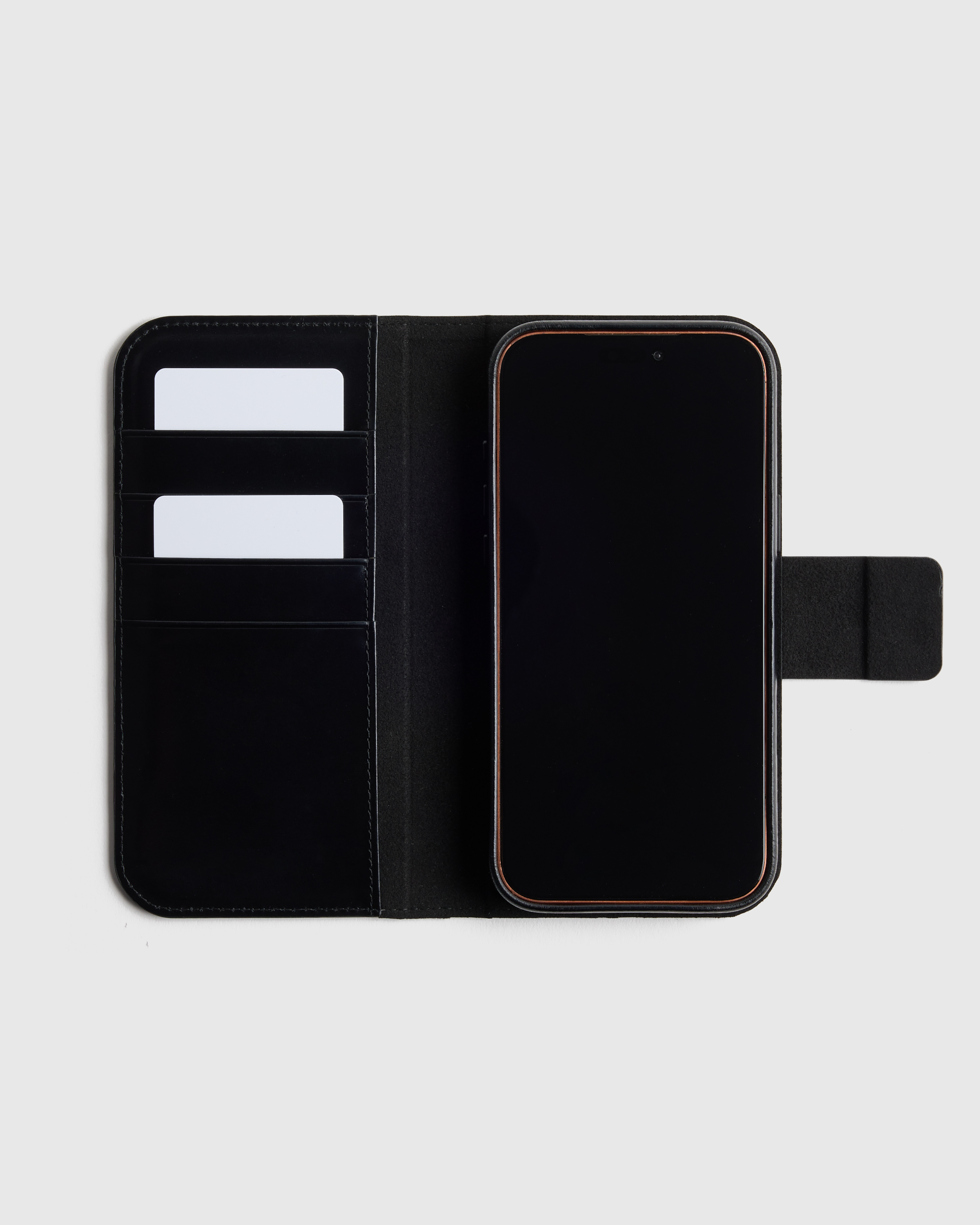 Italian Leather Phone 2-in-1 Folio Case