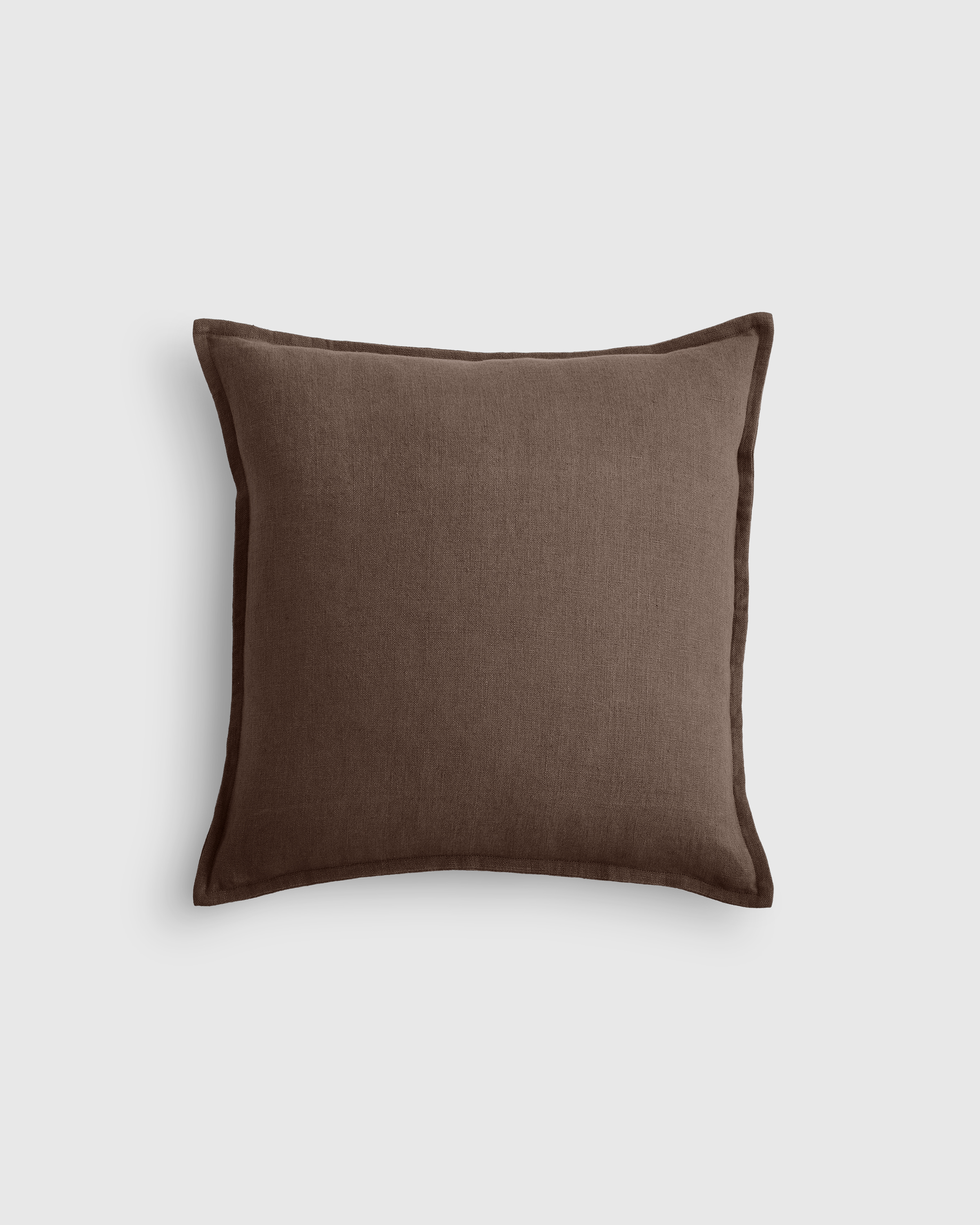 European Linen Flange Edge Pillow Cover
