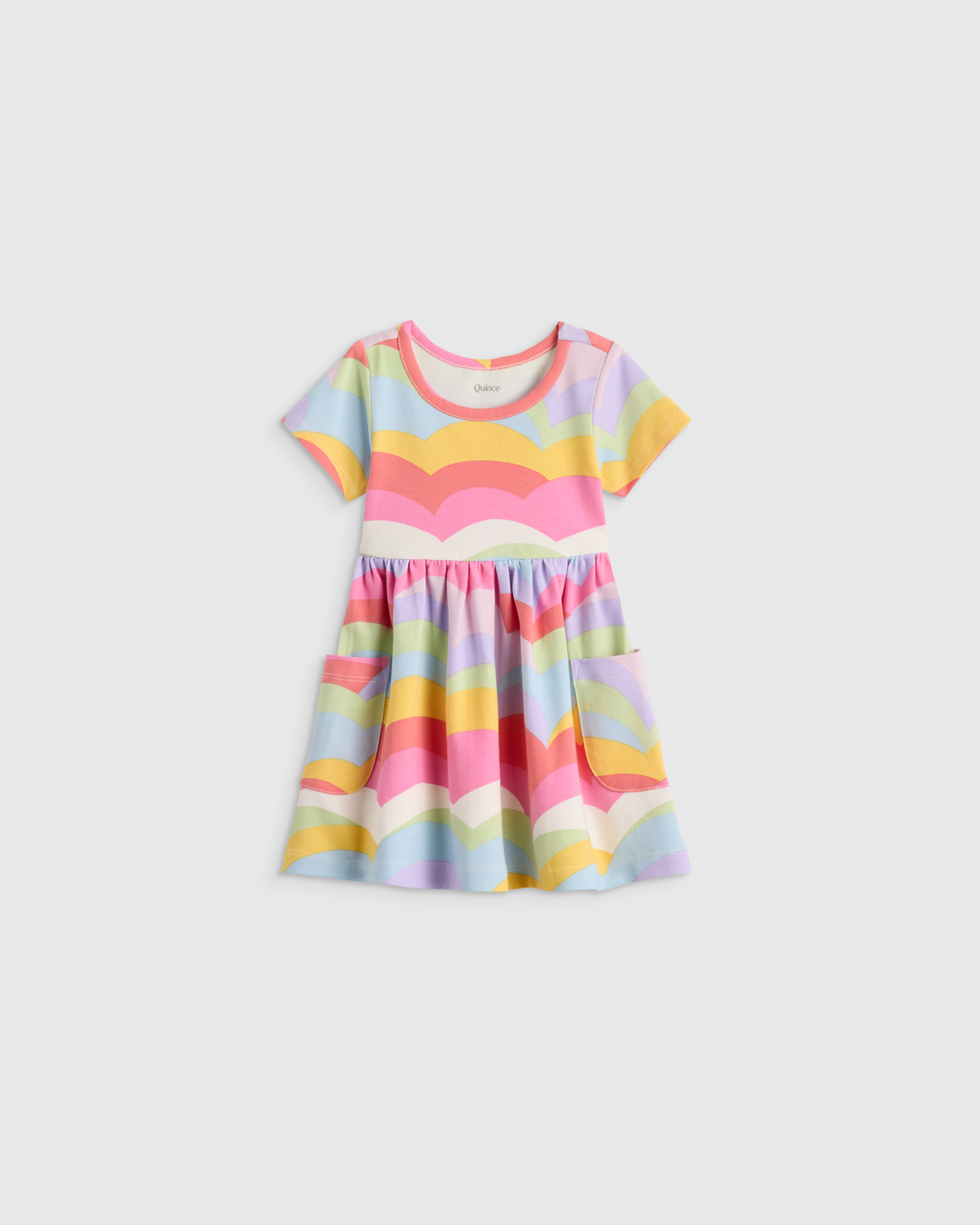 Organic Cotton Fit and Flare Pocket Dress