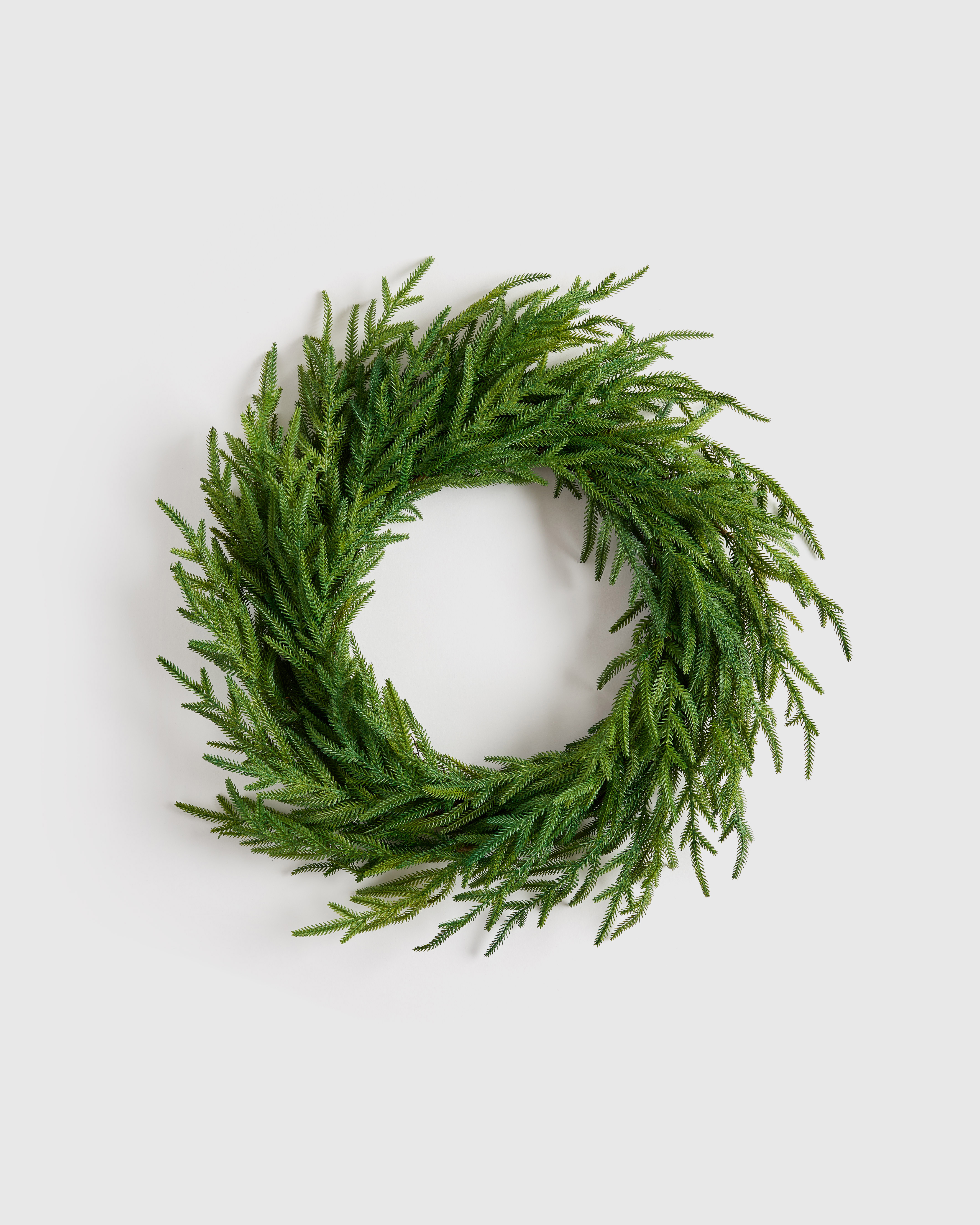 Draping Real Touch Norfolk Pine Wreath