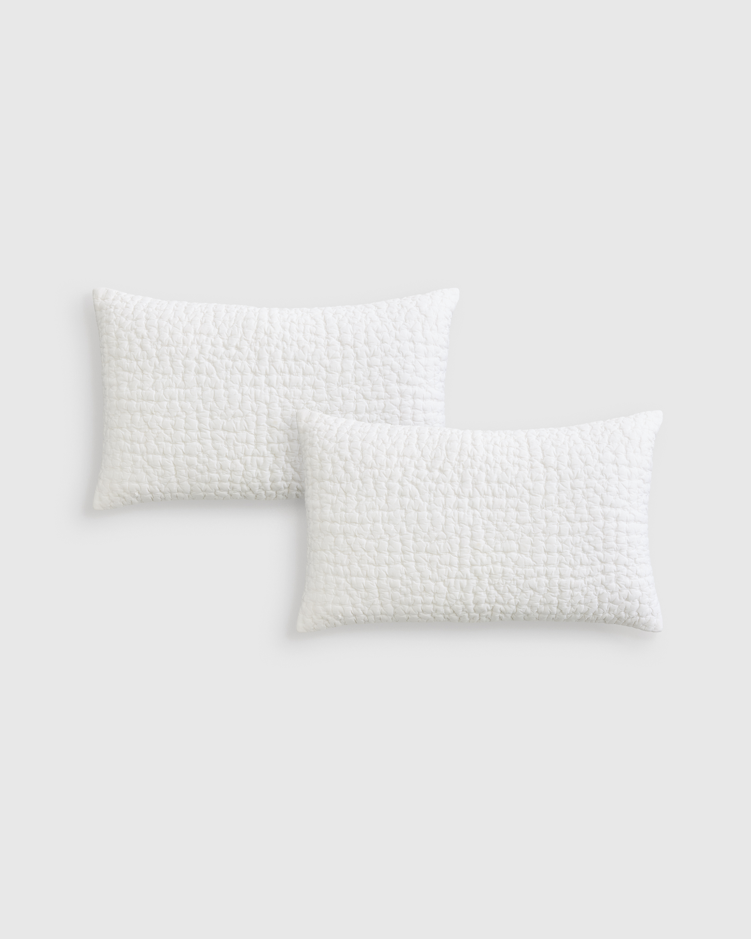 Organic Cotton Hand Stitched Pillow Cover - Set of 2
