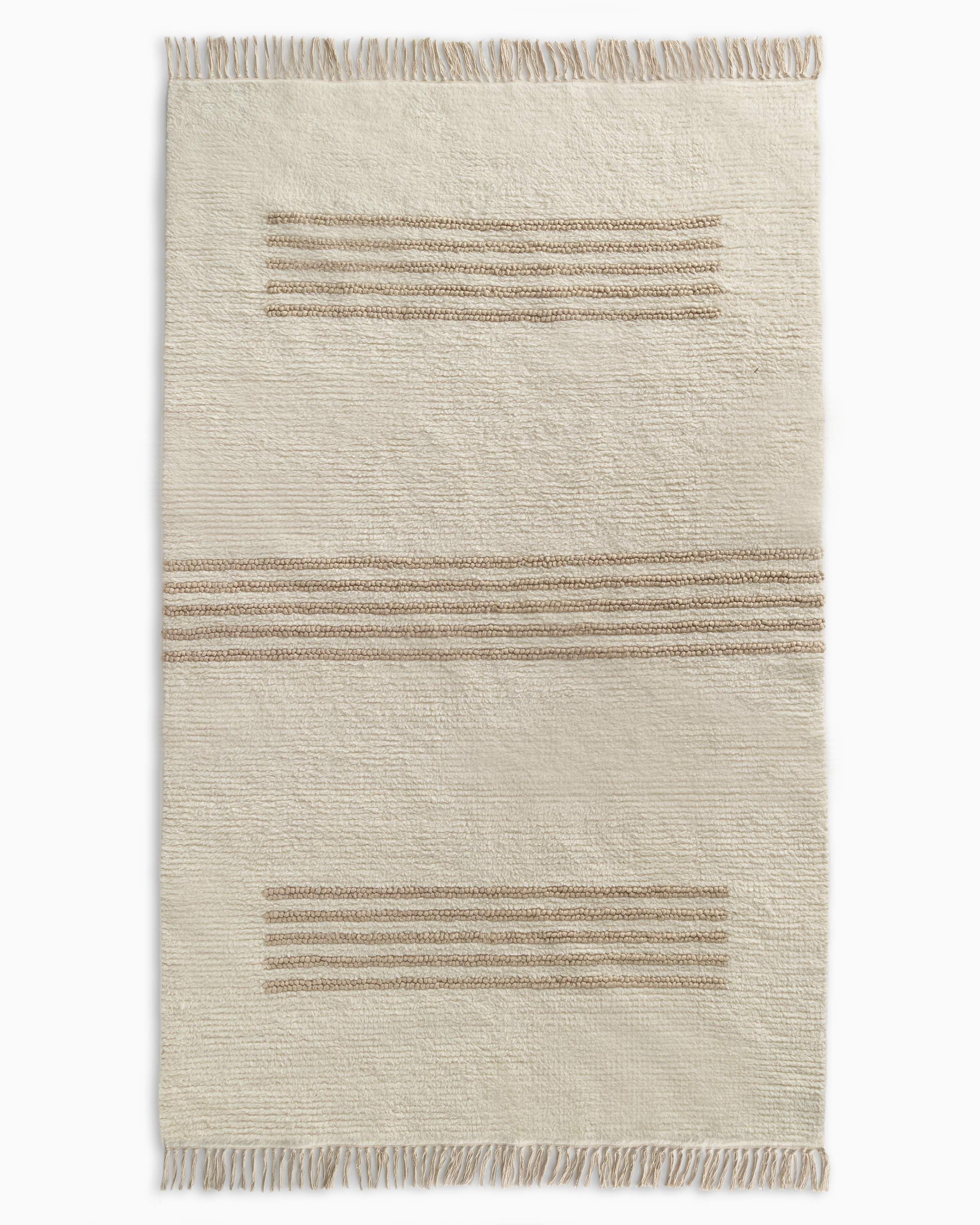 Otto Hand-Knotted Cotton Wool Rug