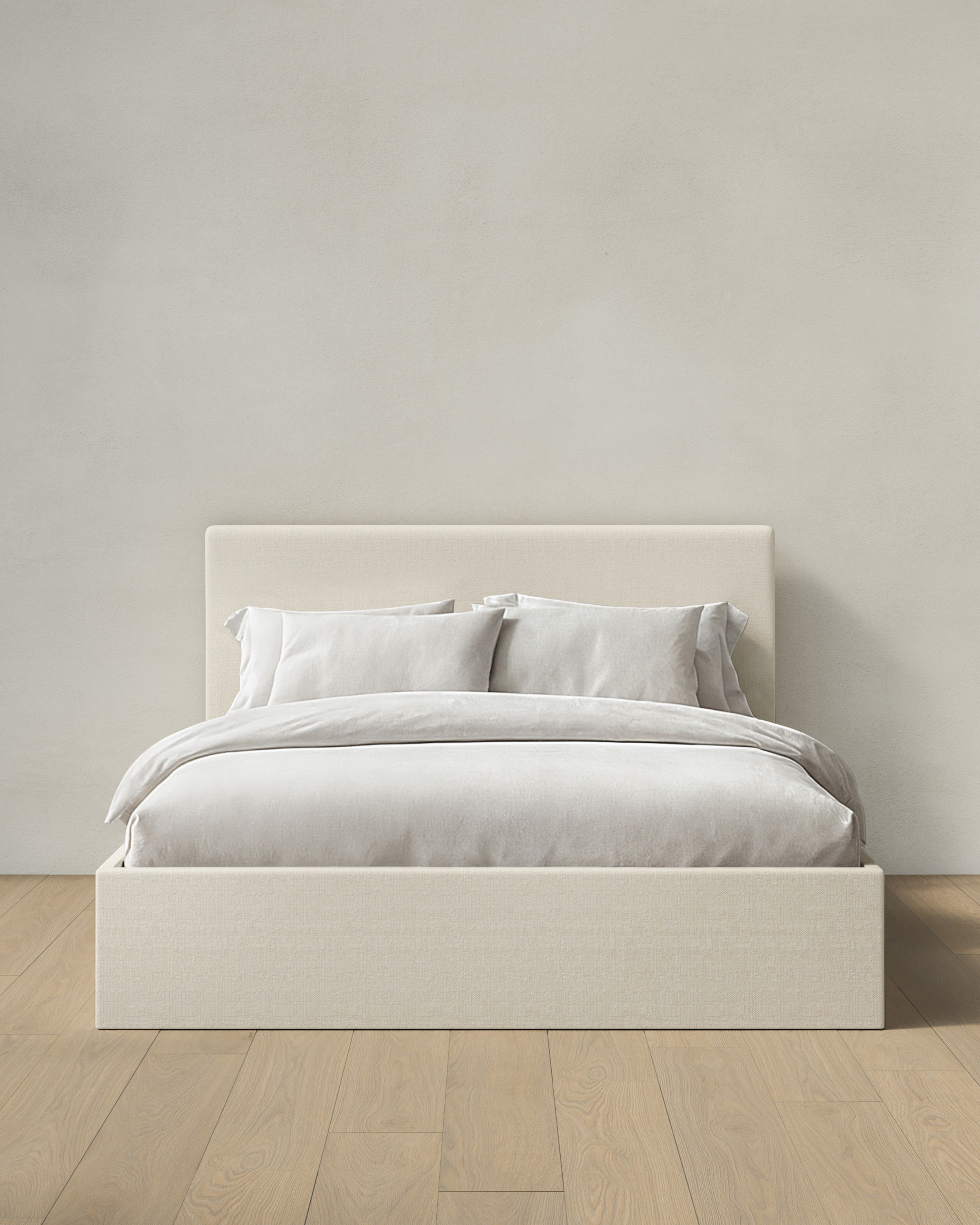 100% Linen Square Bed