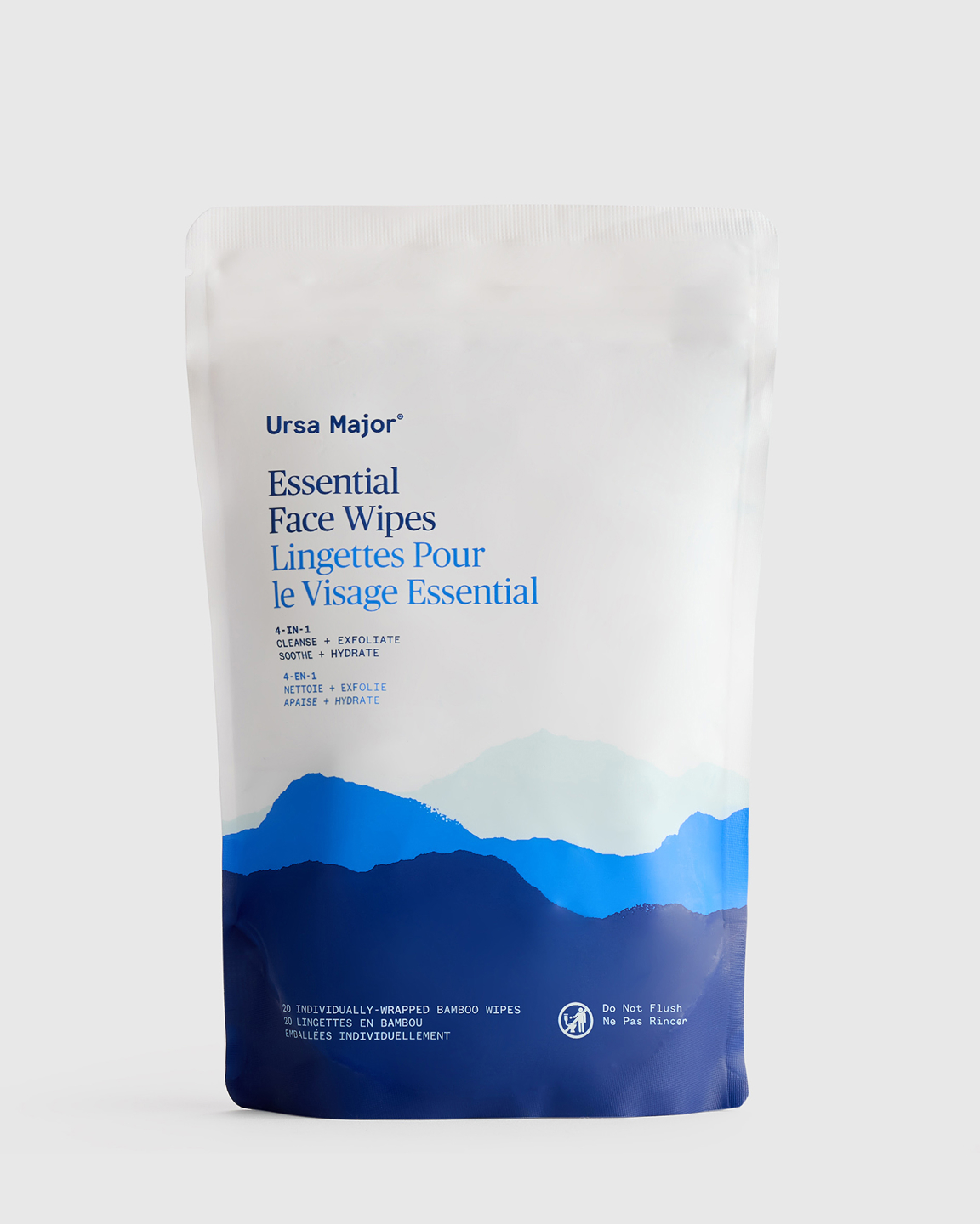 Essential Face Wipes 20 ct by Ursa Major