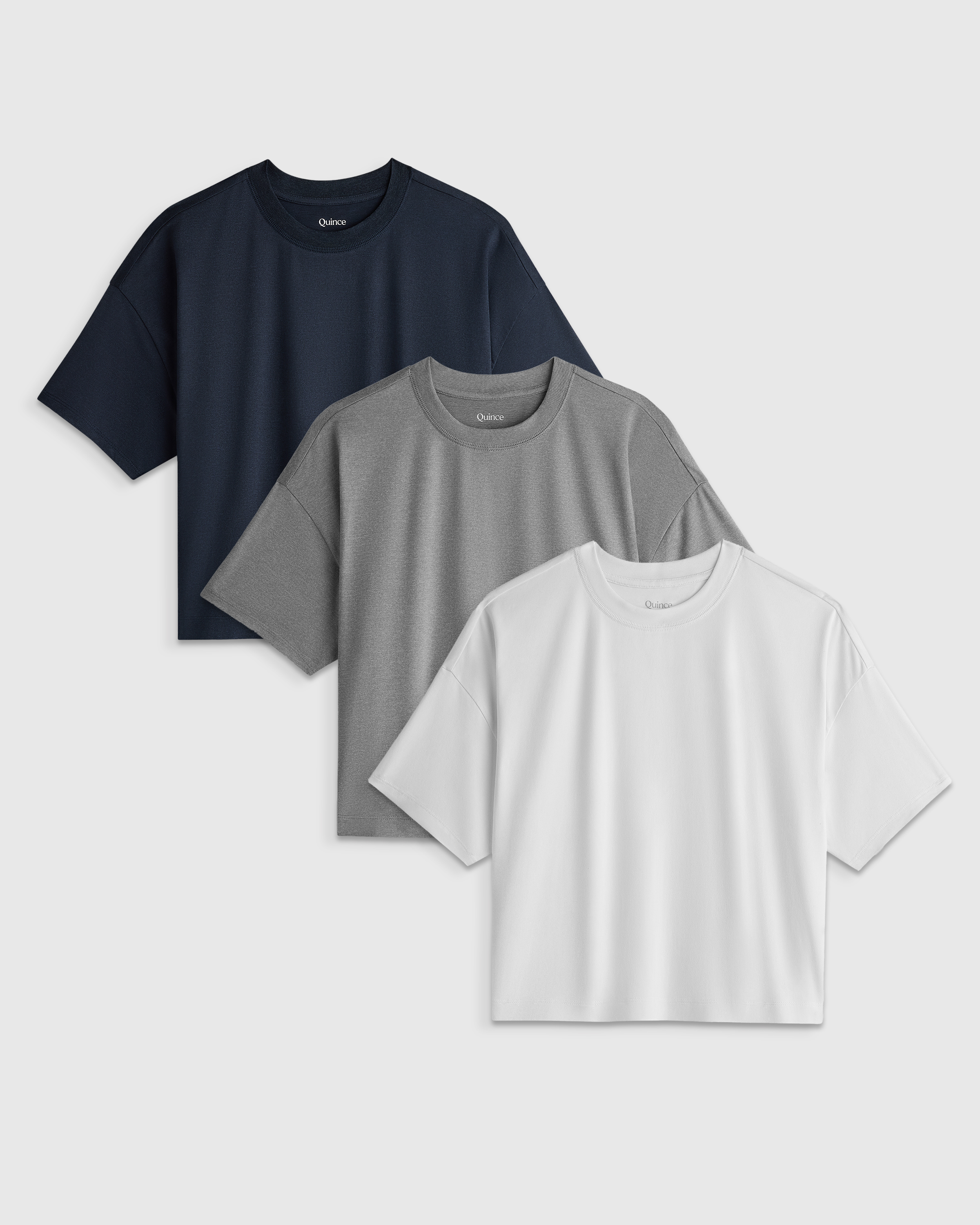 Women's Flowknit Breeze Boxy Cropped Tee 3 Pack Bundle