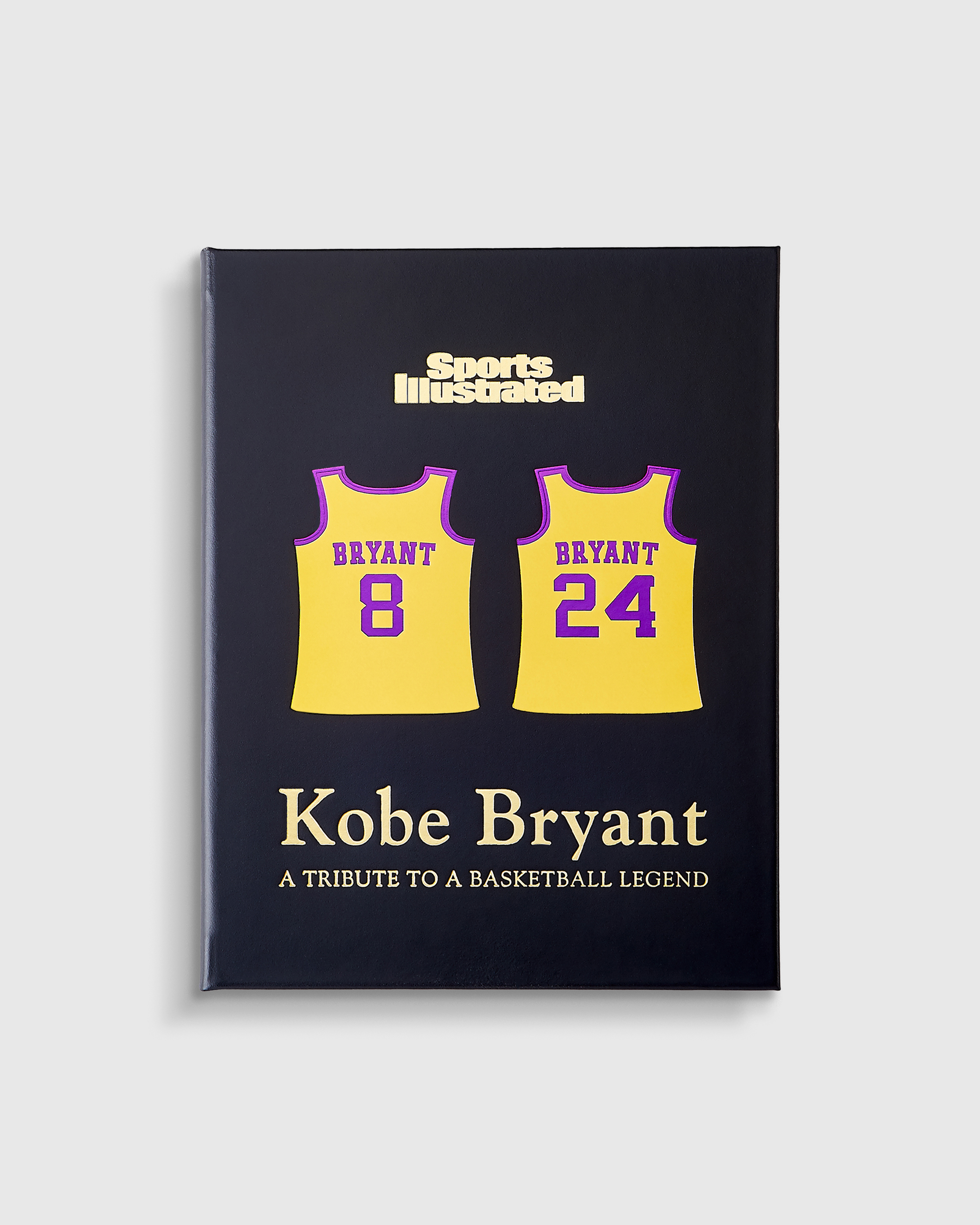 Kobe Bryant: A Tribute to A Basketball Legend Leather Bound Book