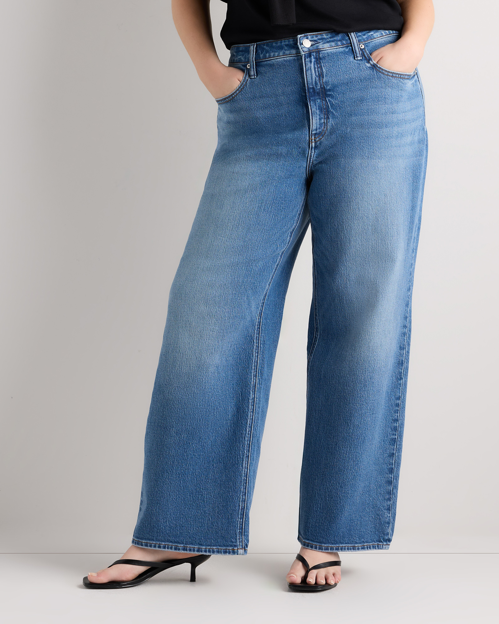 Bella Stretch Relaxed Straight Jeans