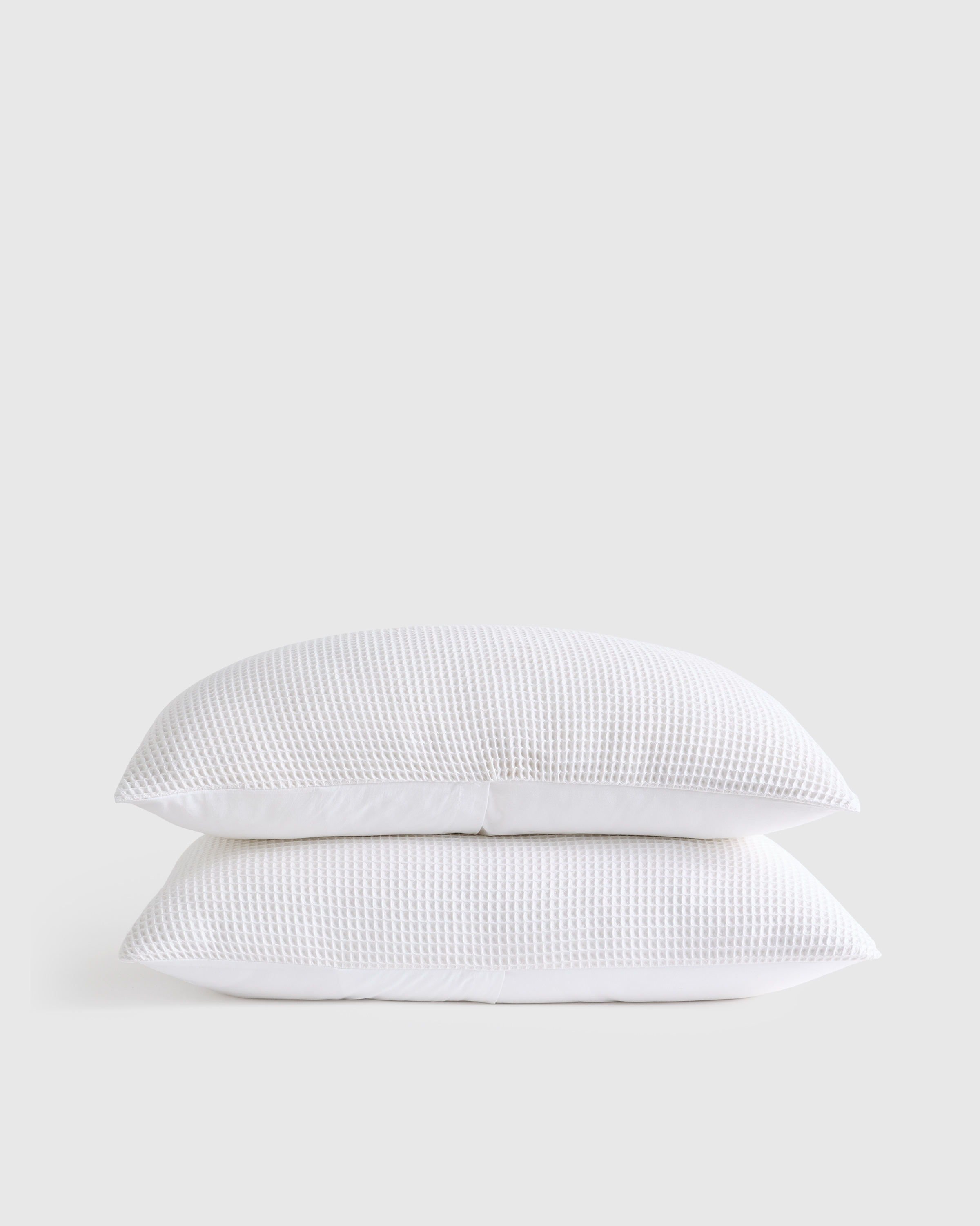 Organic Waffle Sham Set