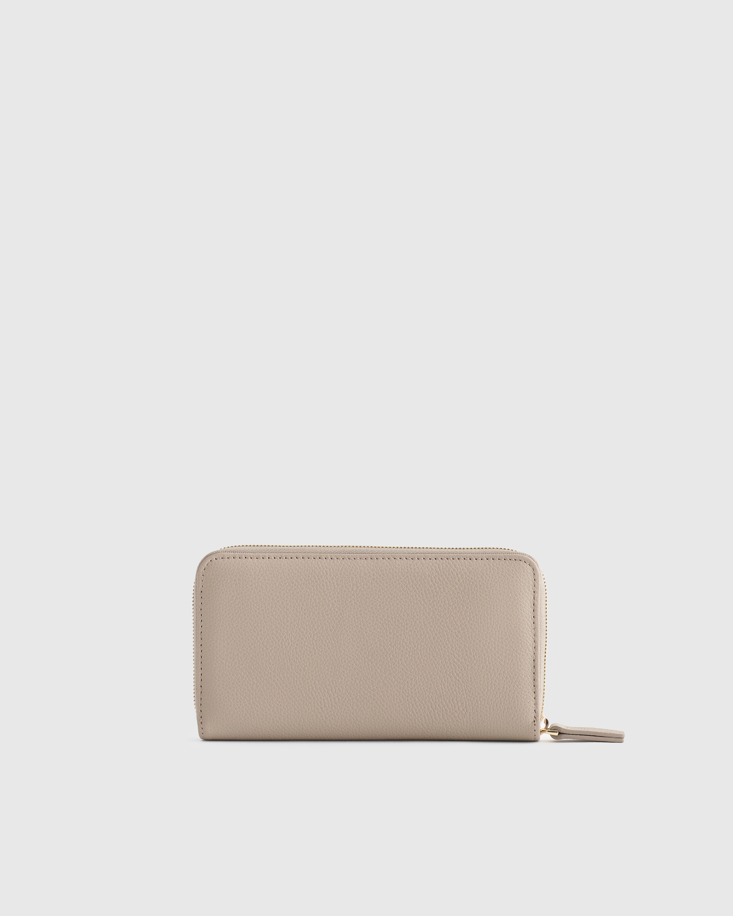 Italian Pebbled Leather Continental Wallet