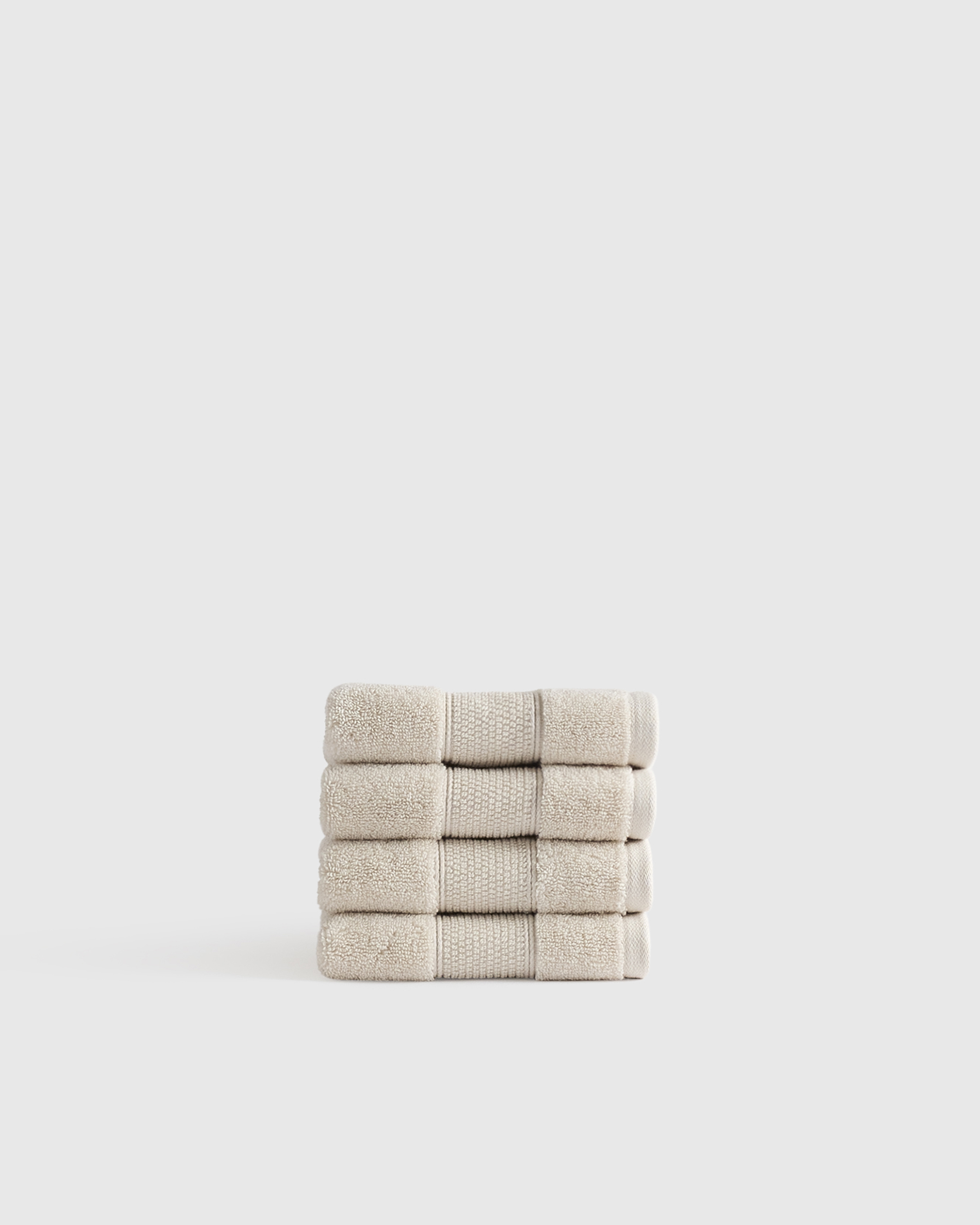 Classic Organic Turkish Cotton Washcloth (Set of 4)