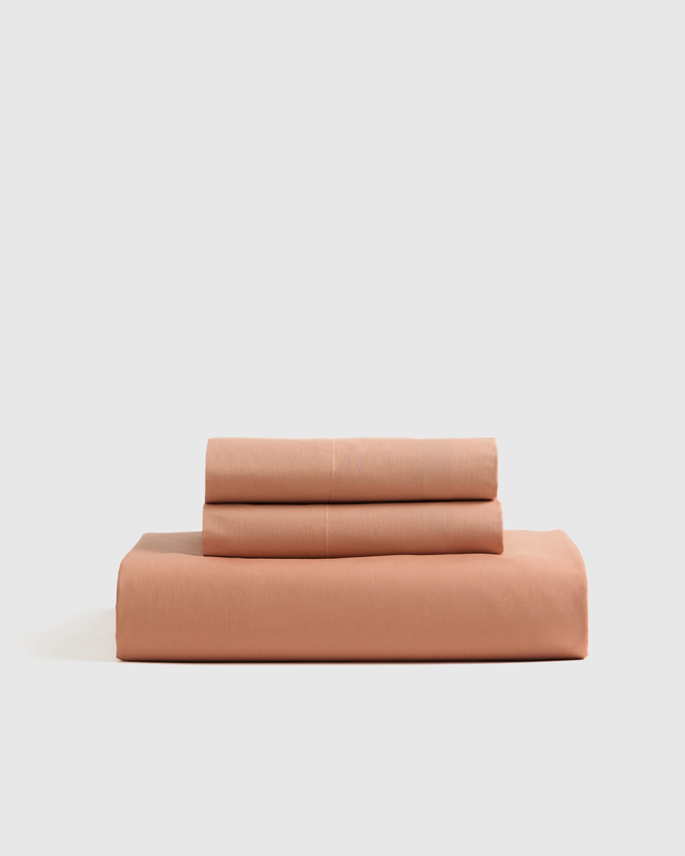 Organic Crisp Percale Fitted Sheet Set