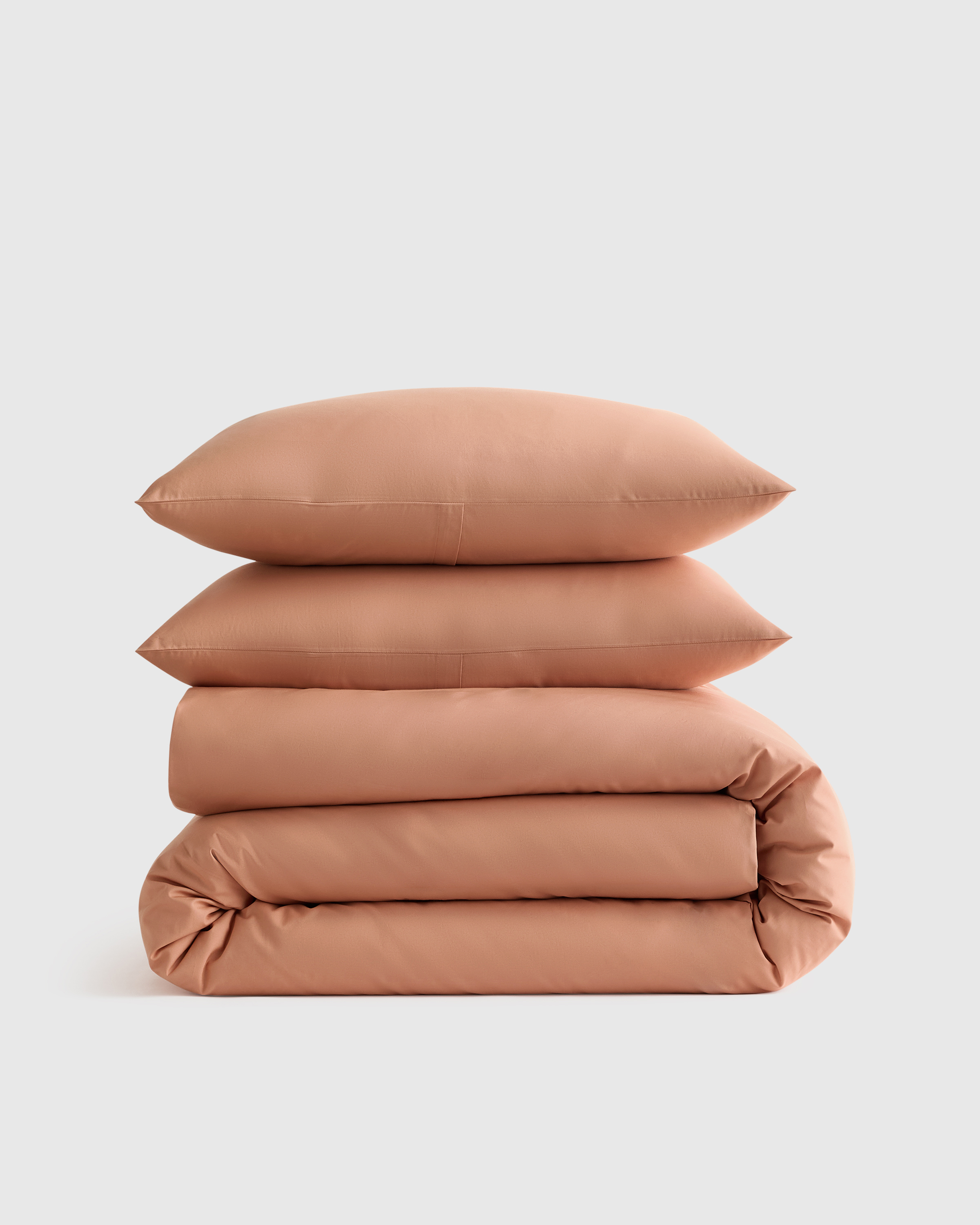 Organic Crisp Percale Duvet Cover Set