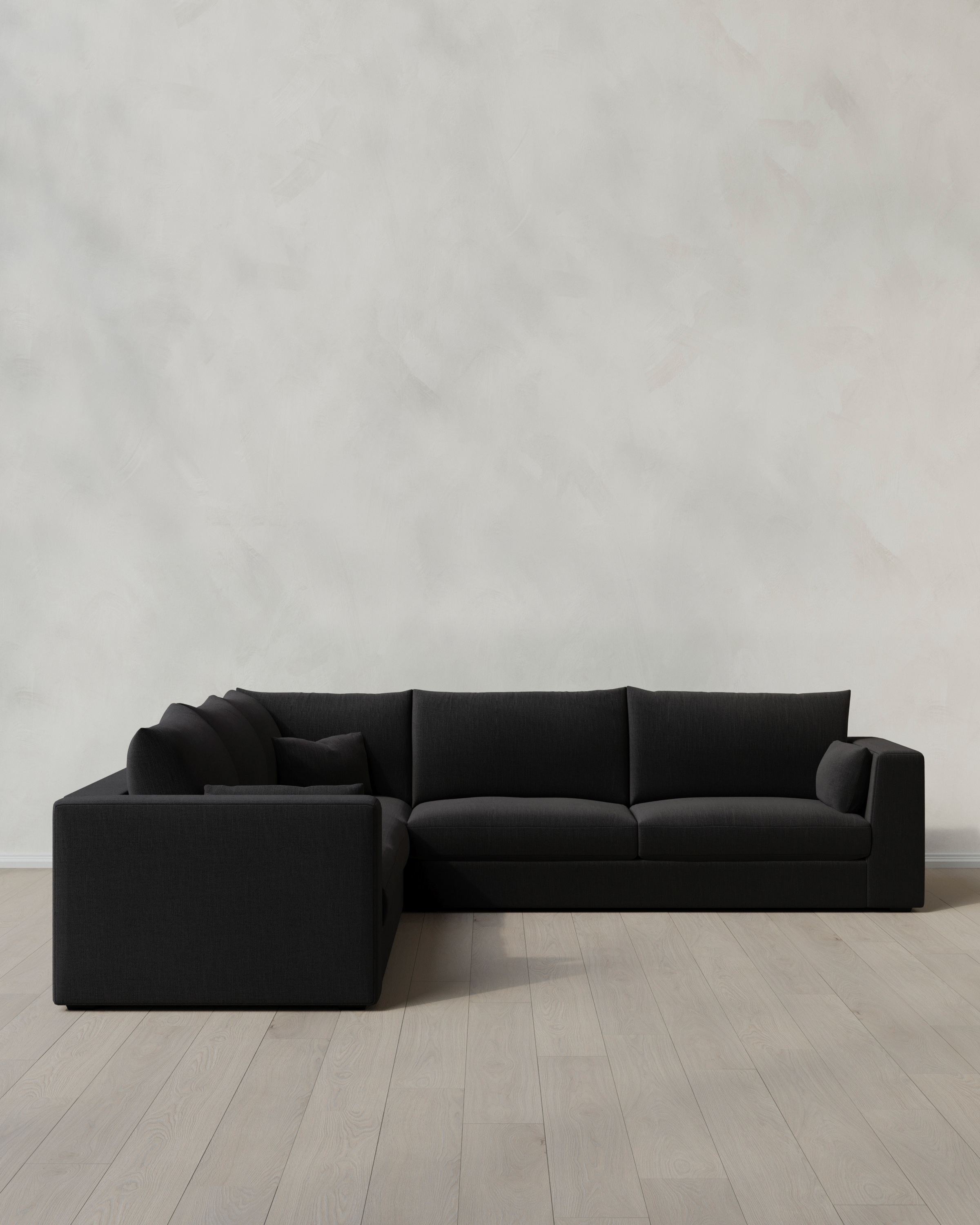 Oasis L Sectional in Performance Linen