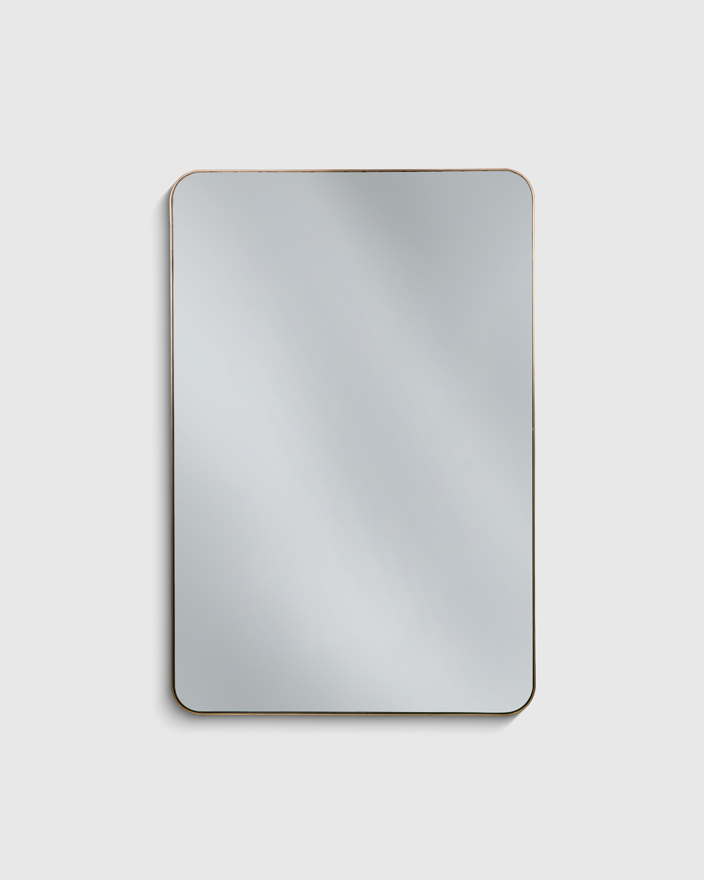 Rectangle Metal Framed Wall Mirror