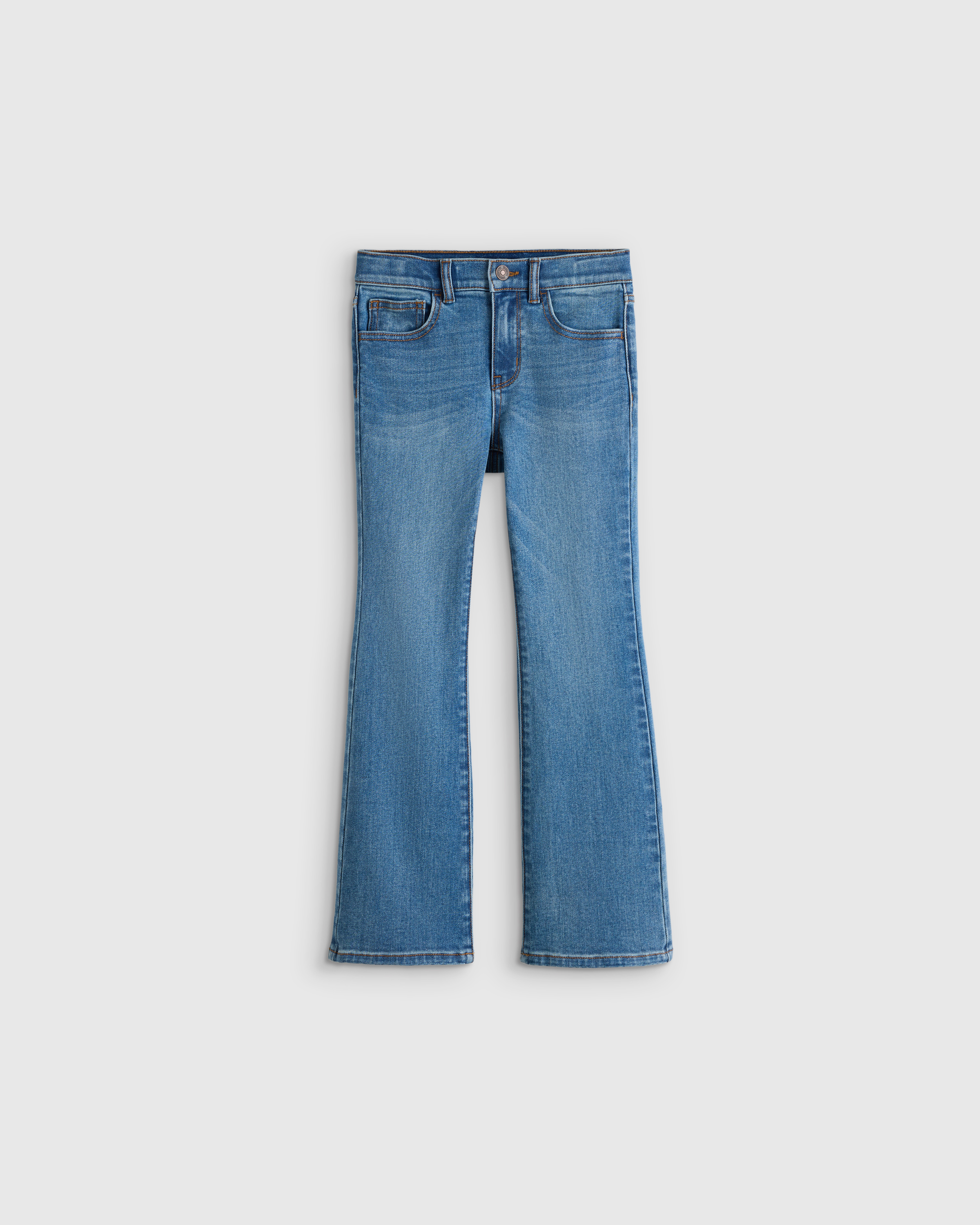 Girls Stretch Flare Jeans