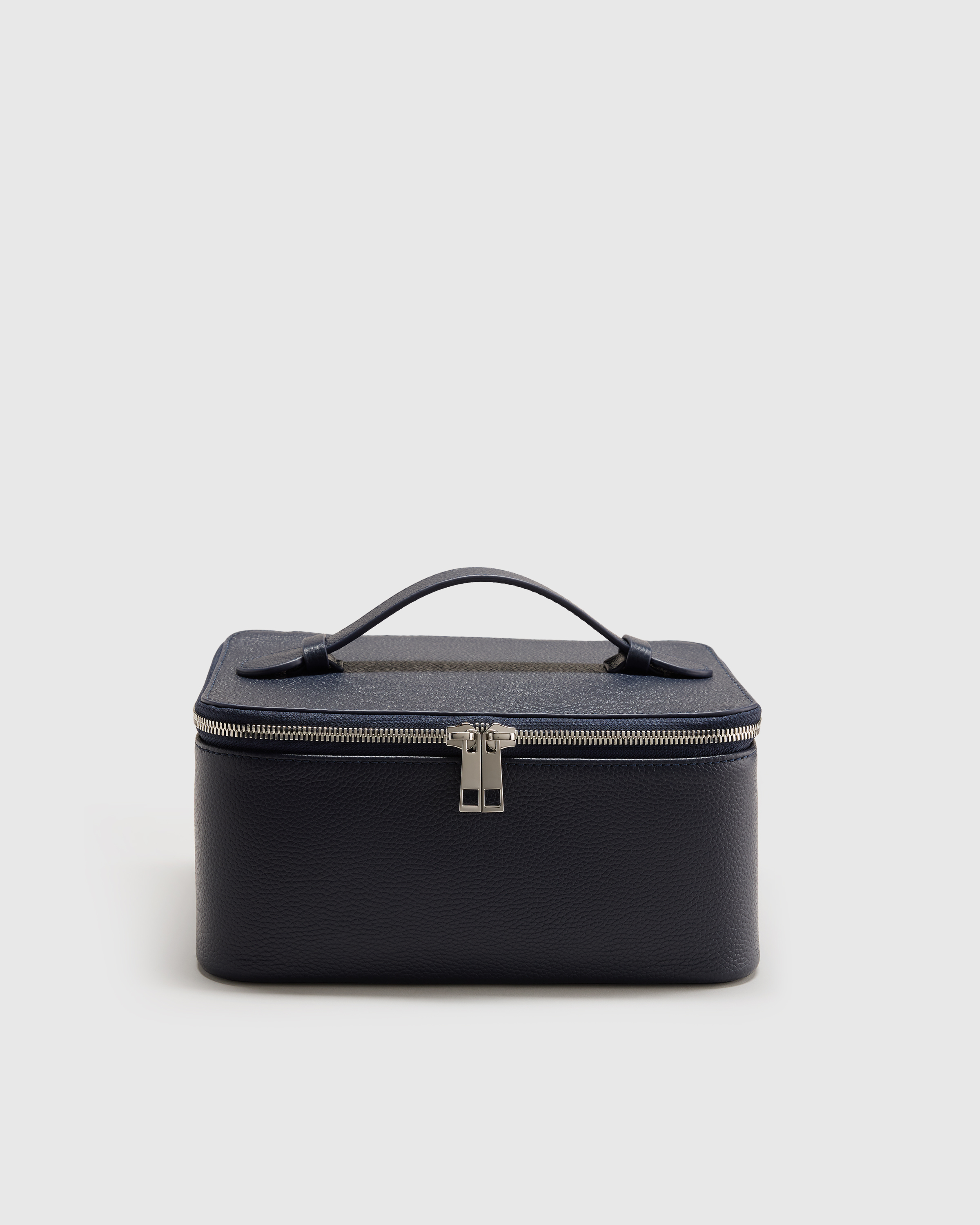 Italian Leather Travel Cosmetic Case
