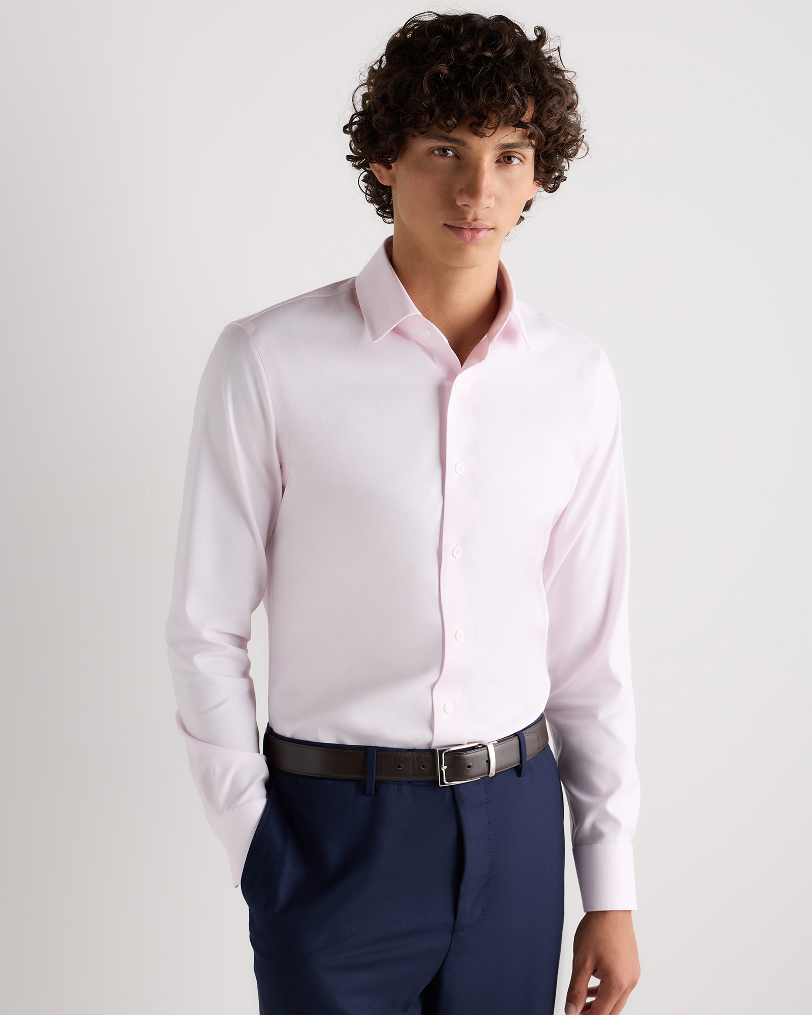 Organic Cotton Royal Oxford Non-Iron Dress Shirt