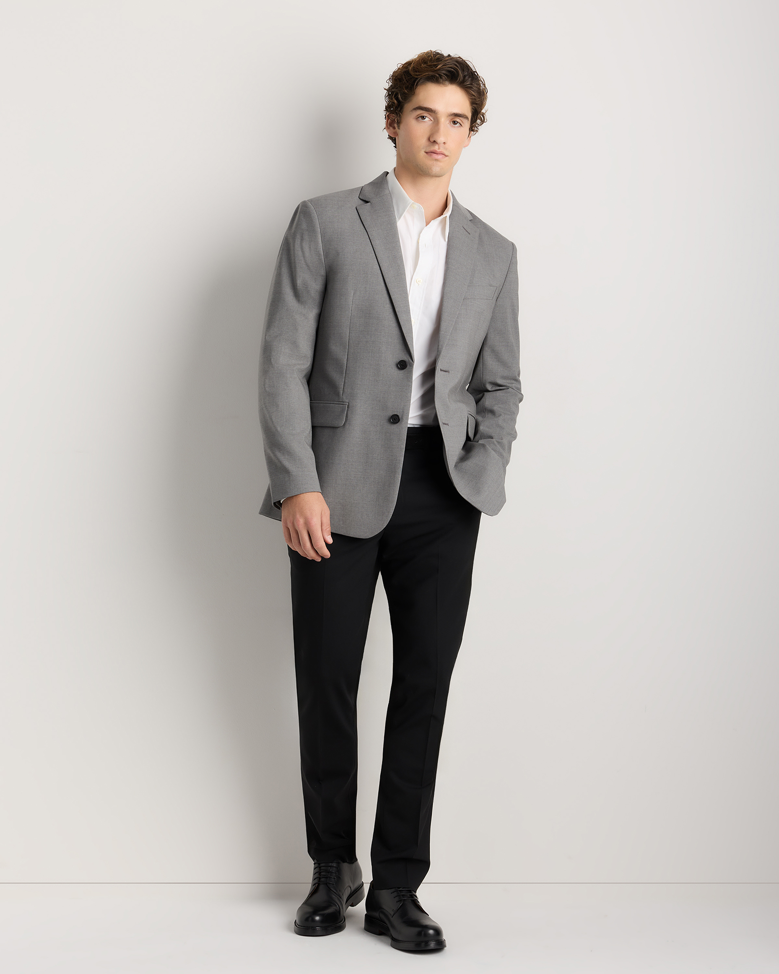 Stretch Wool Blazer