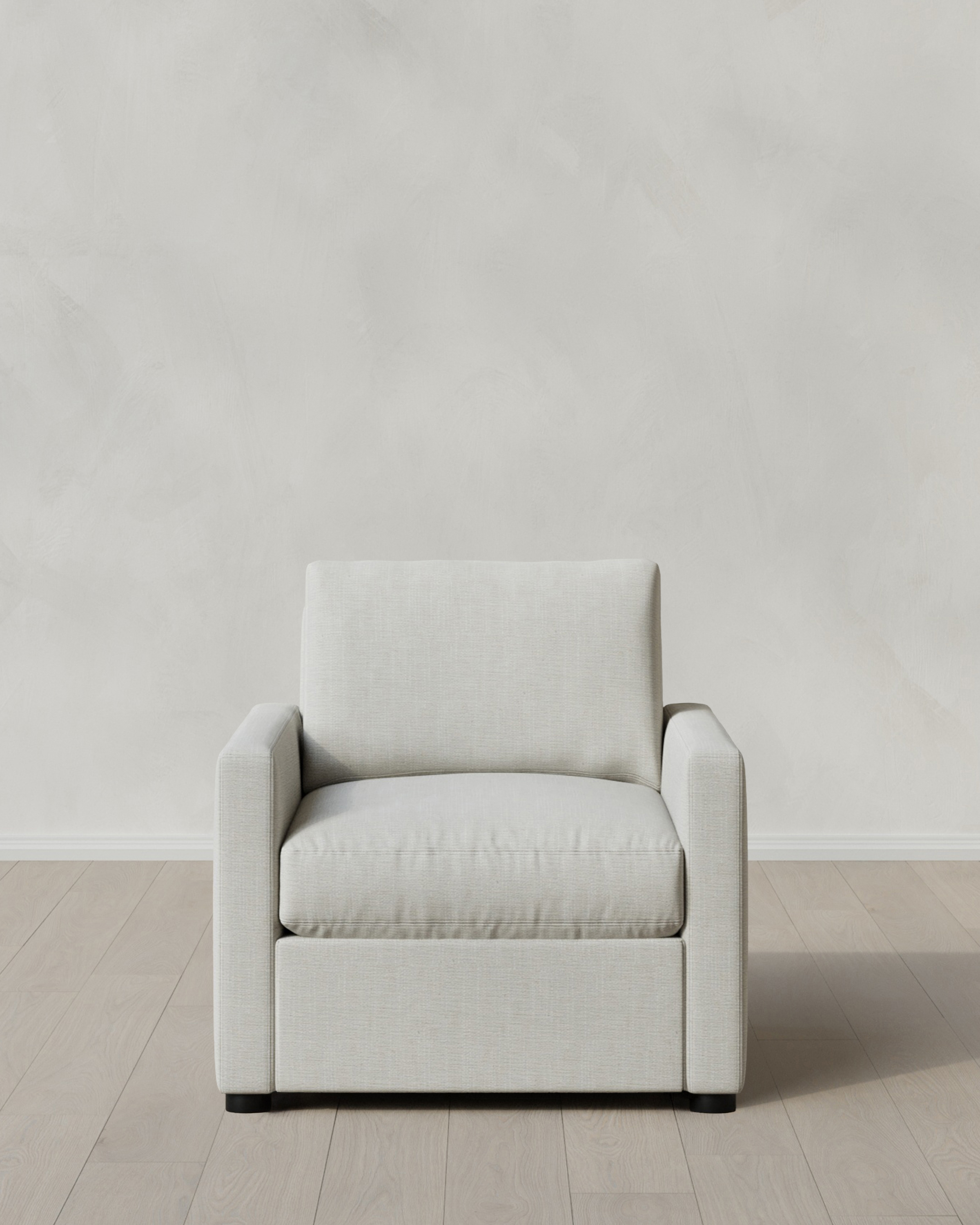 Brennan Accent Chair in Performance Chenille Linen Blend
