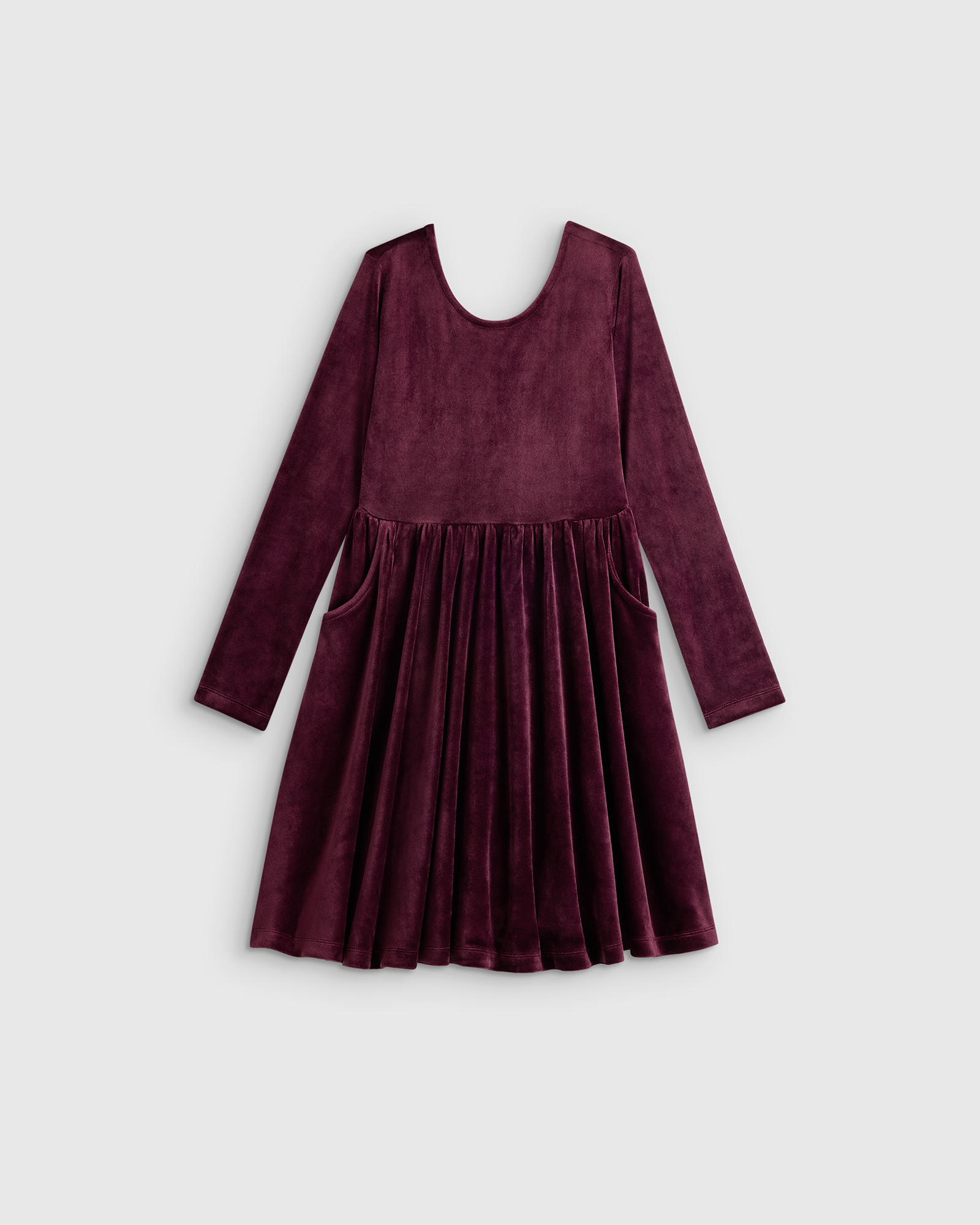 Velour Skater Dress