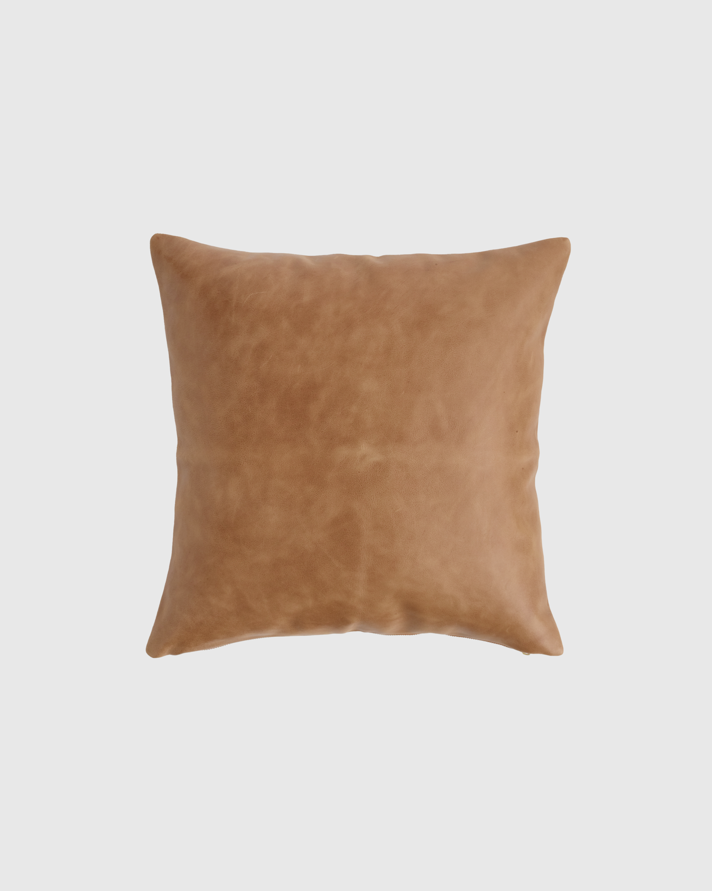 Solid Leather Pillow Cover